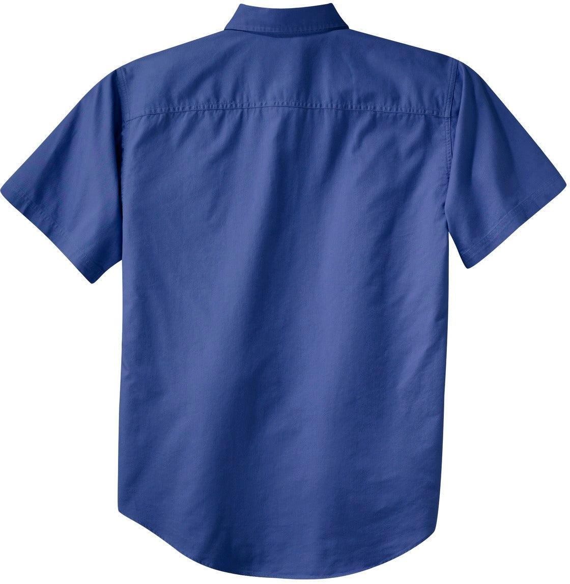 no-logo Port Authority Short Sleeve Twill Shirt-Regular-Port Authority-Thread Logic