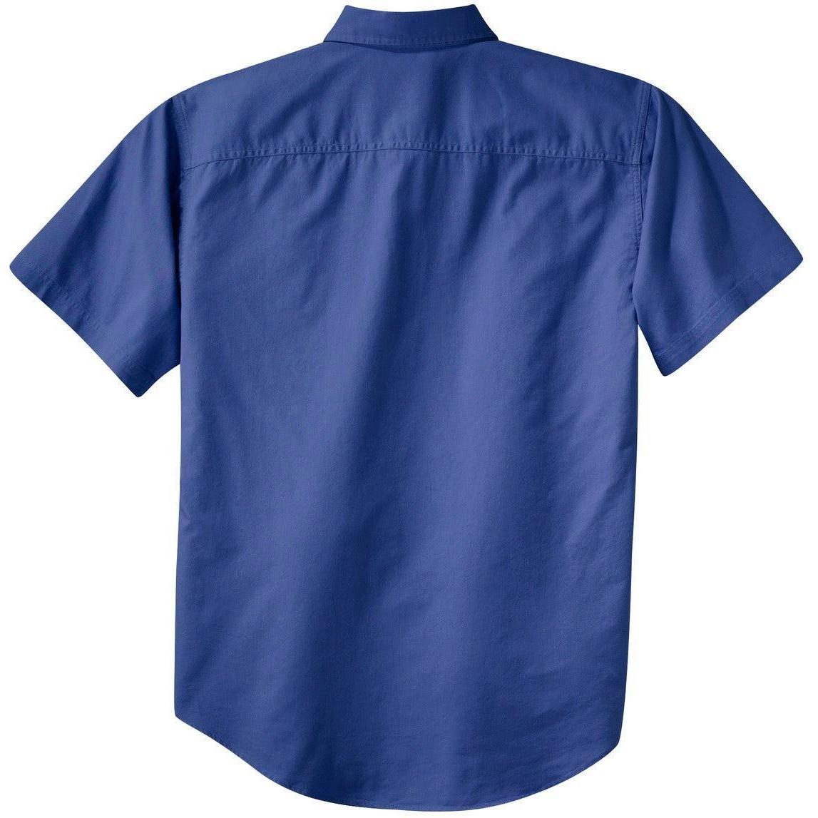 no-logo Port Authority Short Sleeve Twill Shirt-Regular-Port Authority-Thread Logic