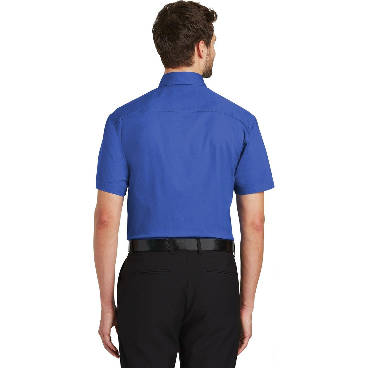 no-logo Port Authority Short Sleeve Twill Shirt-Regular-Port Authority-Thread Logic
