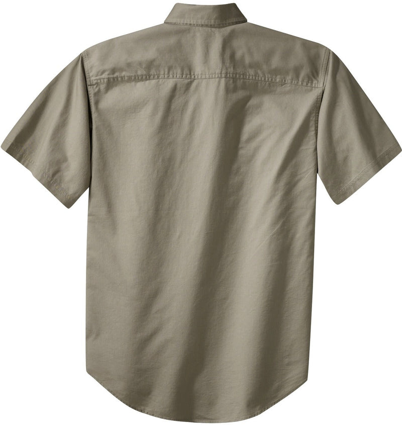 no-logo Port Authority Short Sleeve Twill Shirt-Regular-Port Authority-Thread Logic