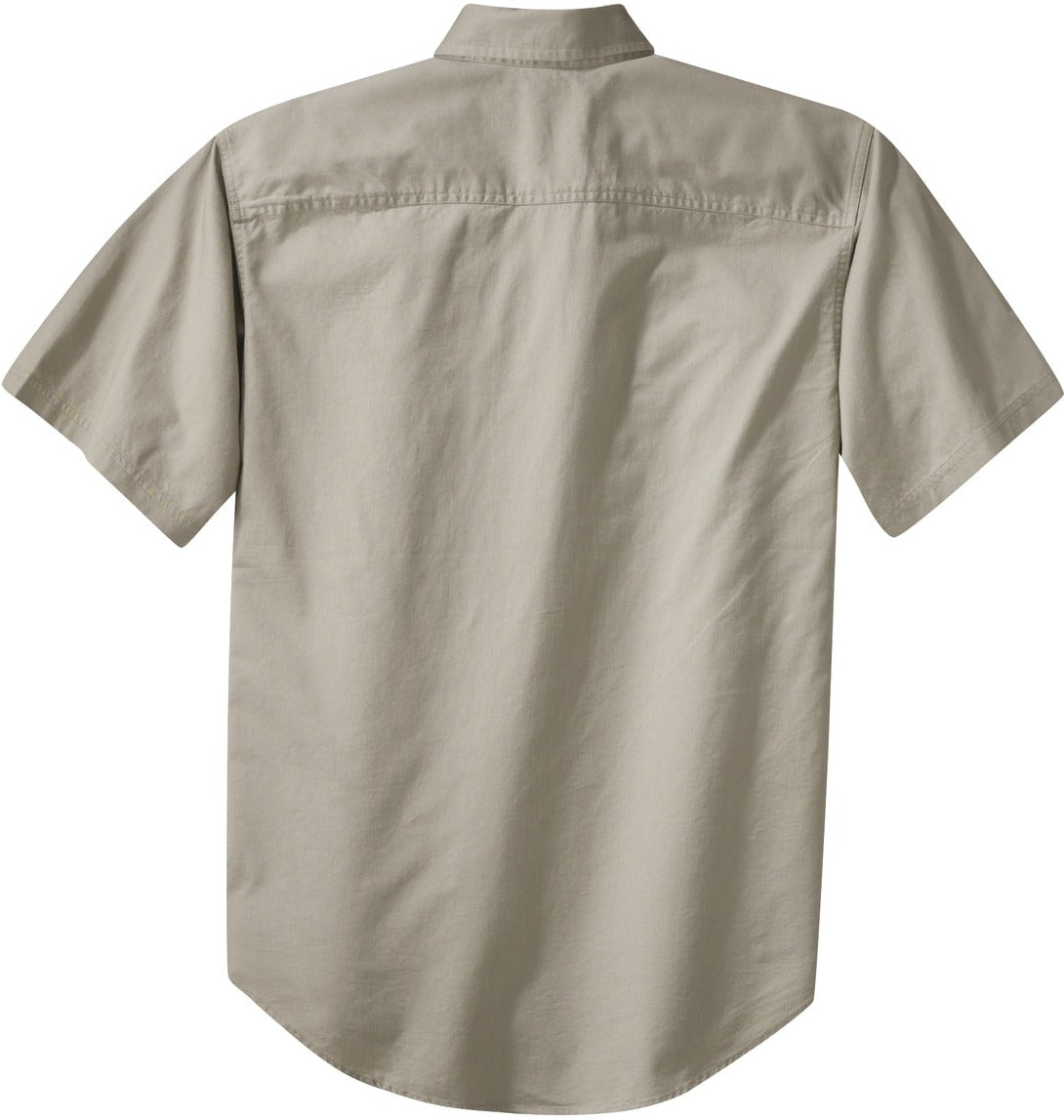no-logo Port Authority Short Sleeve Twill Shirt-Regular-Port Authority-Thread Logic