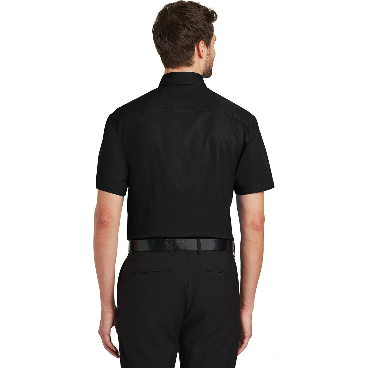 no-logo Port Authority Short Sleeve Twill Shirt-Regular-Port Authority-Thread Logic