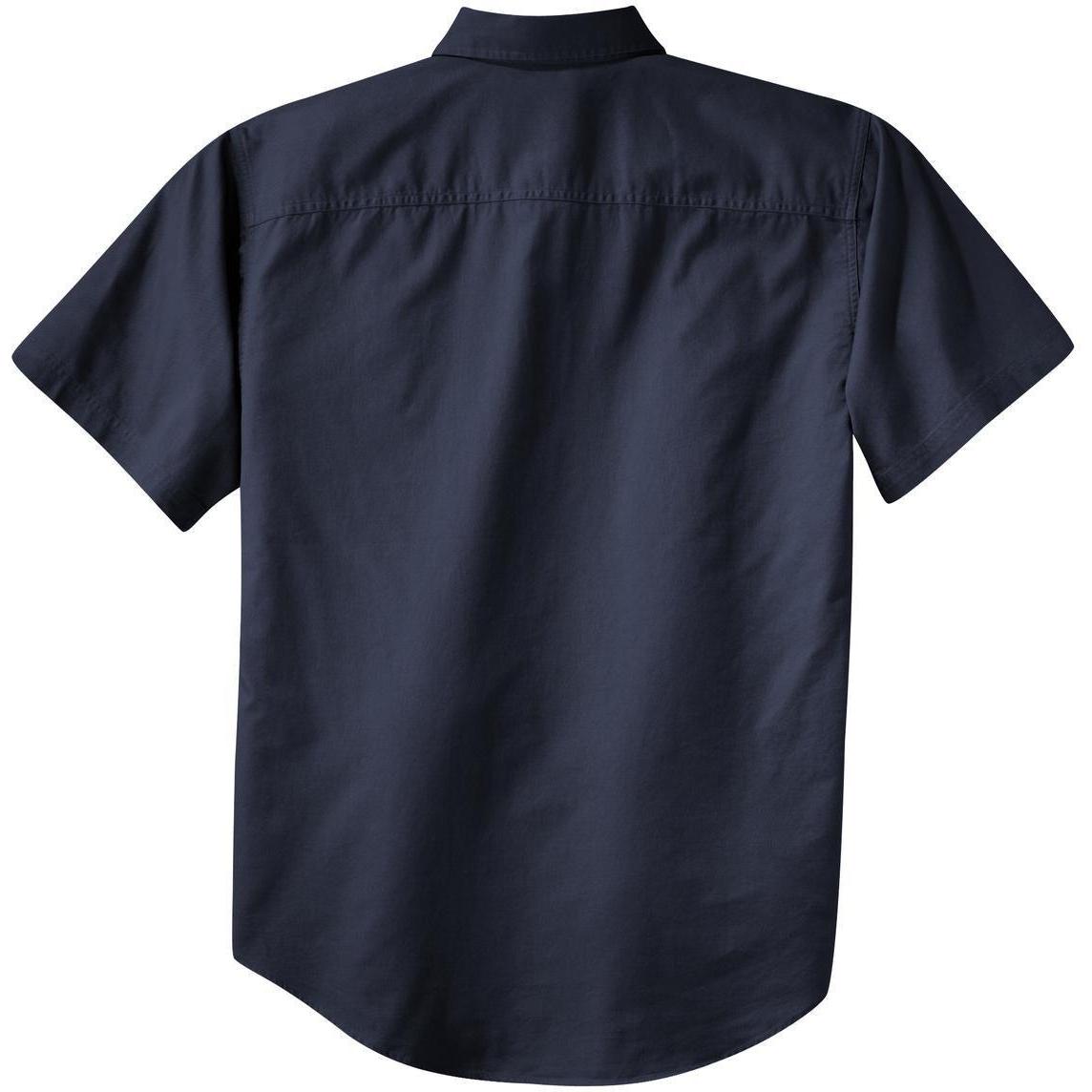 no-logo Port Authority Short Sleeve Twill Shirt-Regular-Port Authority-Thread Logic