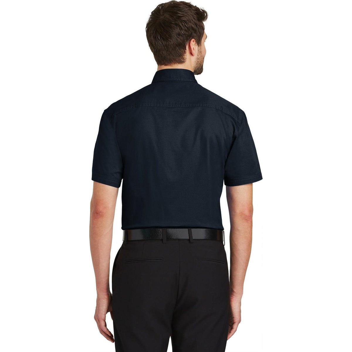 no-logo Port Authority Short Sleeve Twill Shirt-Regular-Port Authority-Thread Logic
