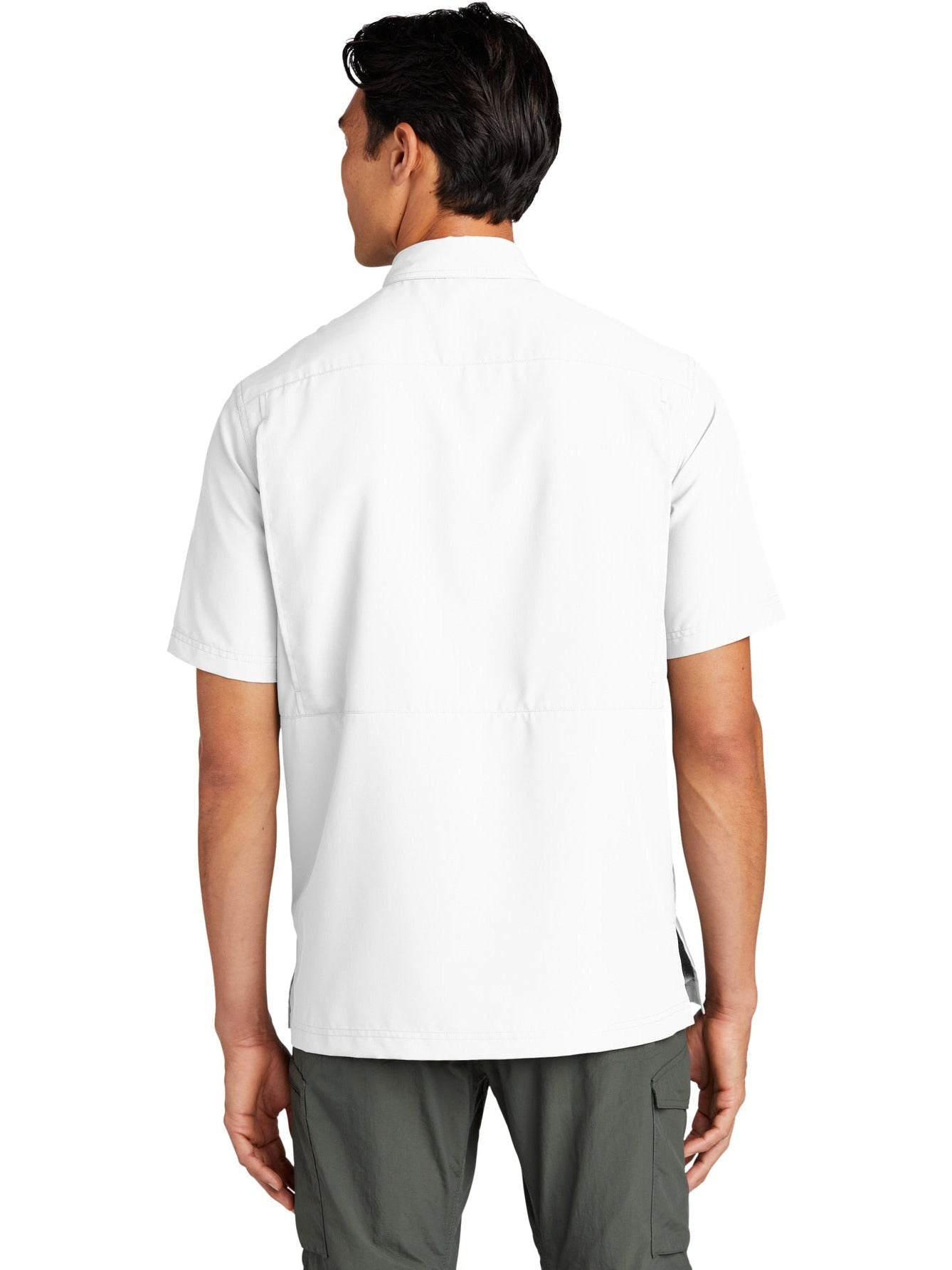 no-logo Port Authority Short Sleeve UV Daybreak Shirt-Regular-Port Authority-Thread Logic