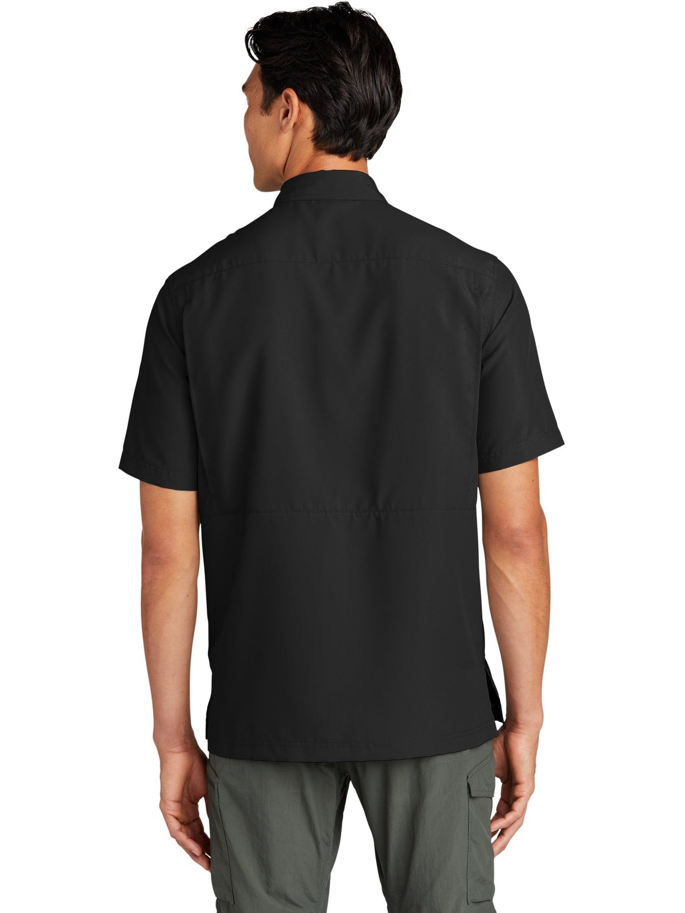 no-logo Port Authority Short Sleeve UV Daybreak Shirt-Regular-Port Authority-Thread Logic