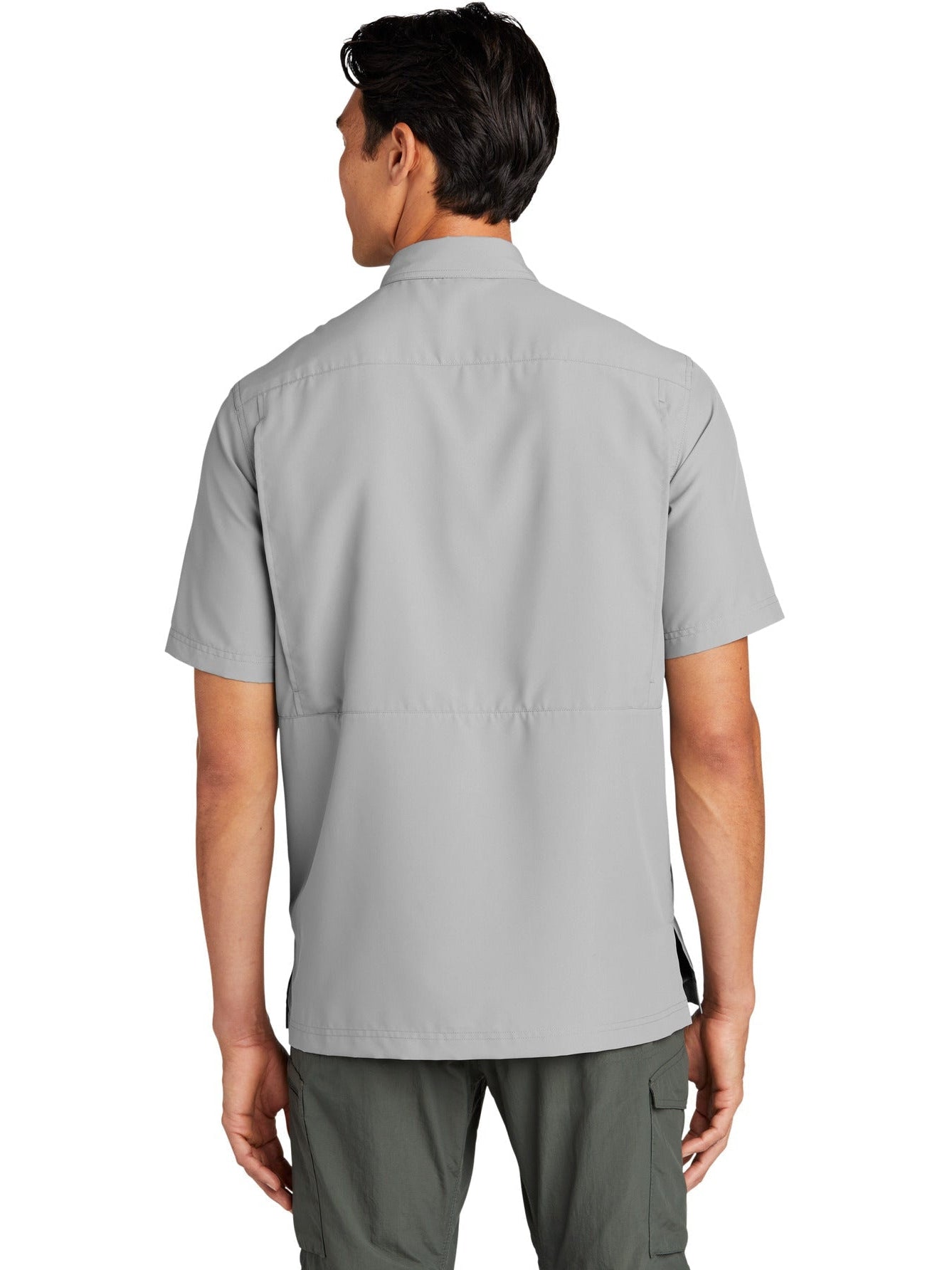 no-logo Port Authority Short Sleeve UV Daybreak Shirt-Regular-Port Authority-Thread Logic