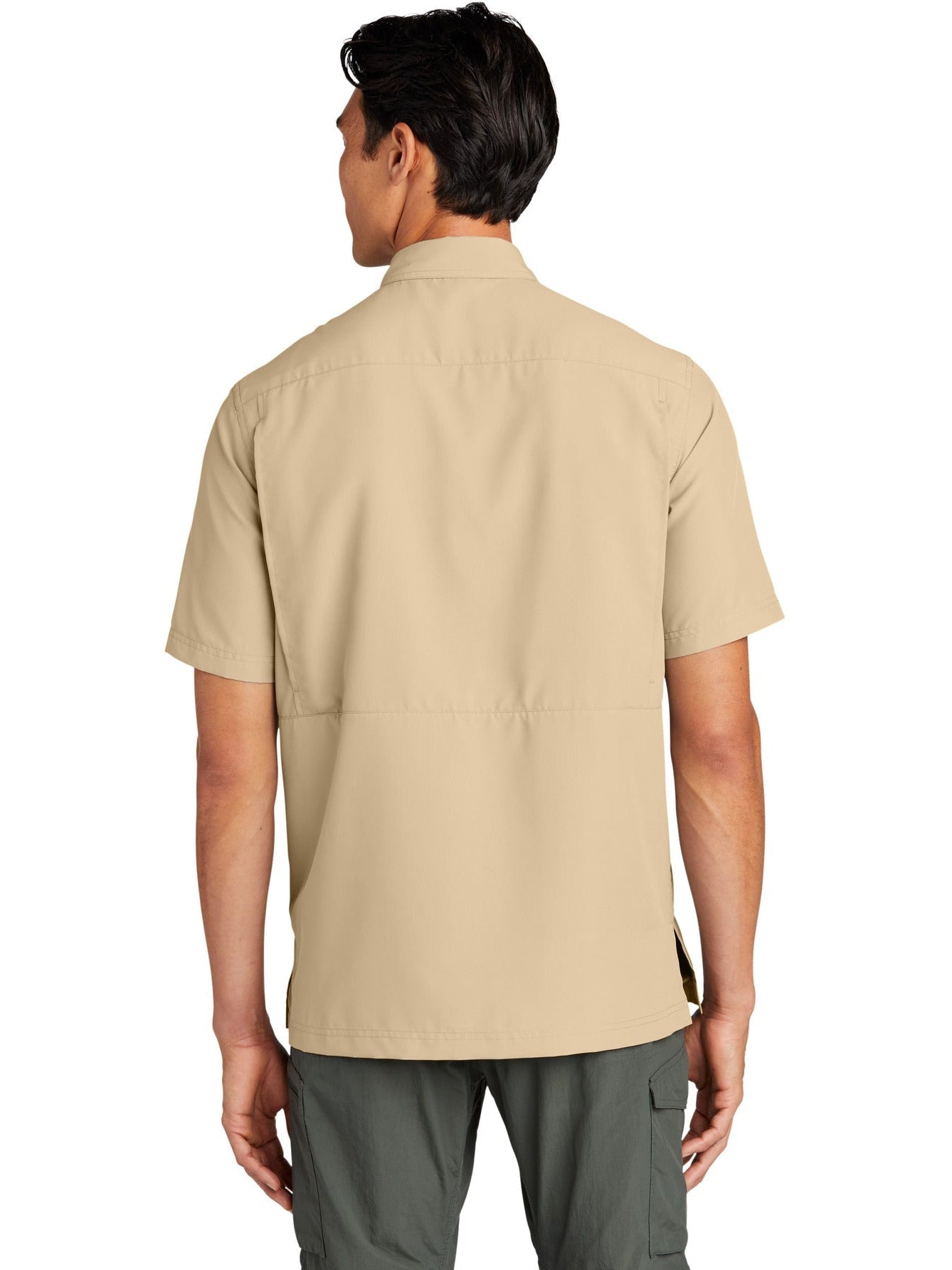 no-logo Port Authority Short Sleeve UV Daybreak Shirt-Regular-Port Authority-Thread Logic