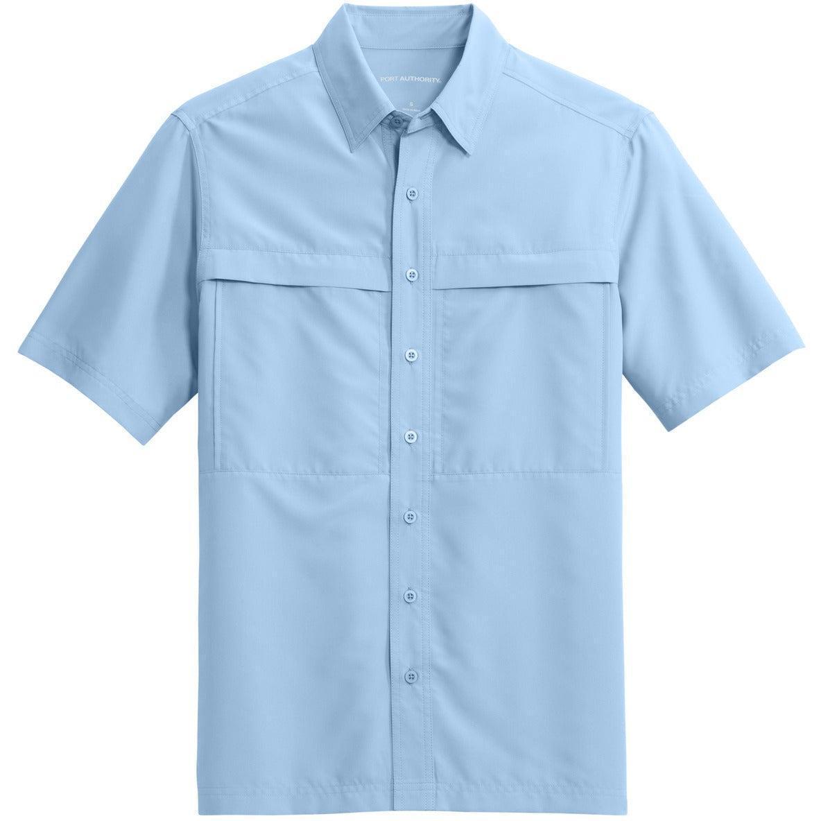 no-logo Port Authority Short Sleeve UV Daybreak Shirt