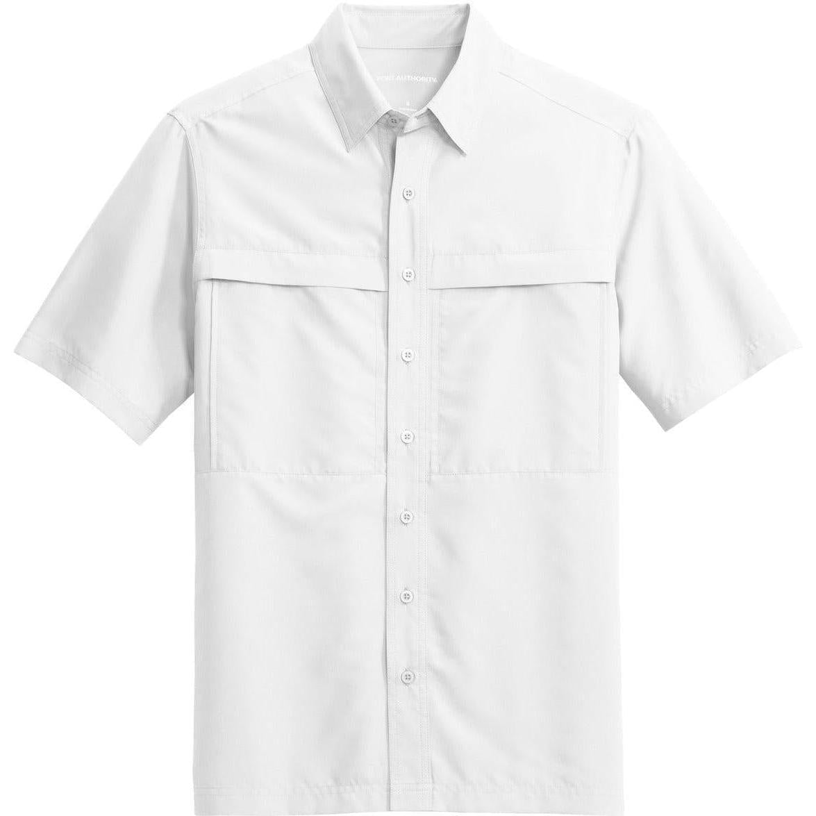 no-logo Port Authority Short Sleeve UV Daybreak Shirt