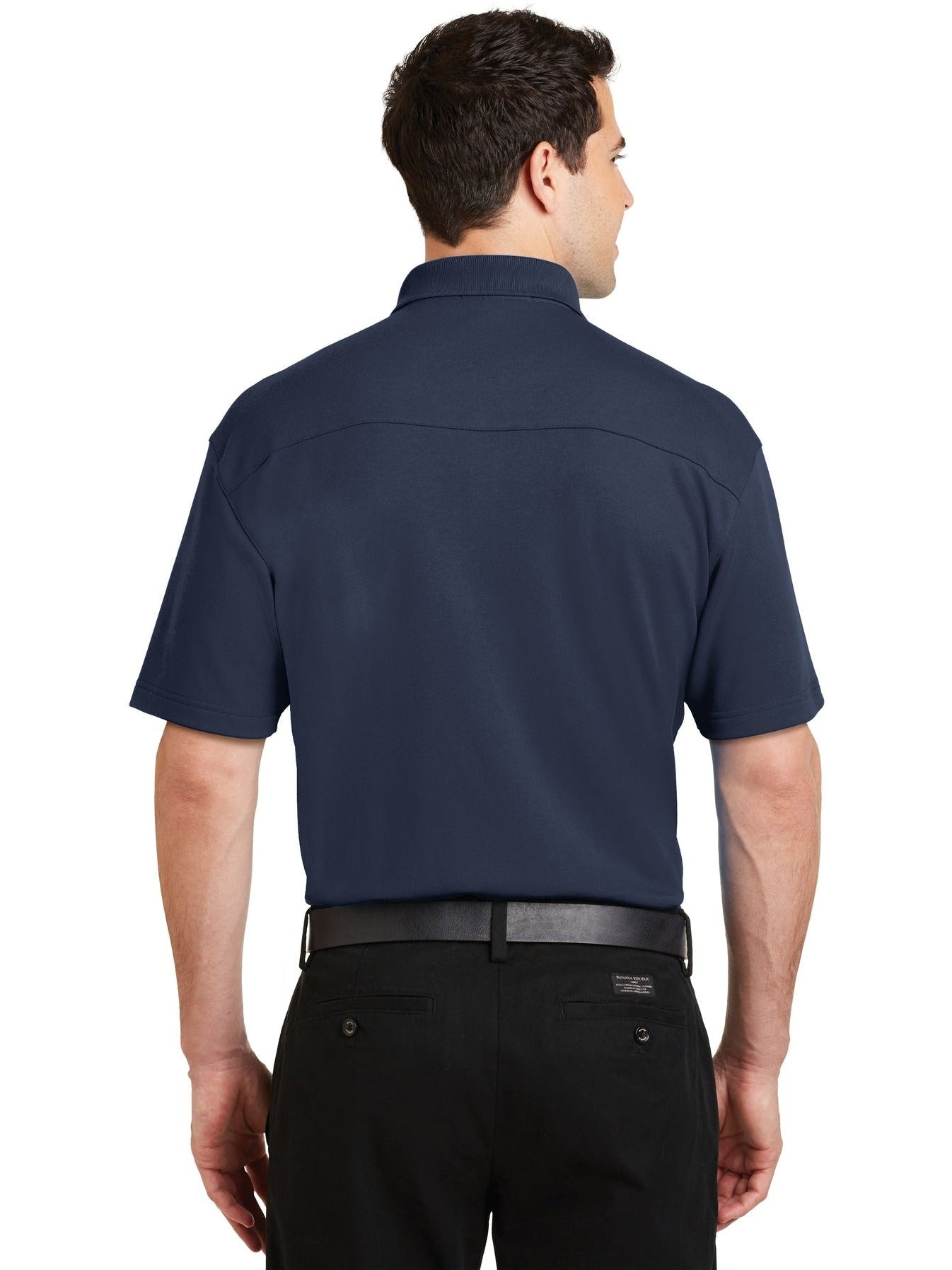 no-logo Port Authority Silk Touch Interlock Performance Polo-Regular-Port Authority-Thread Logic