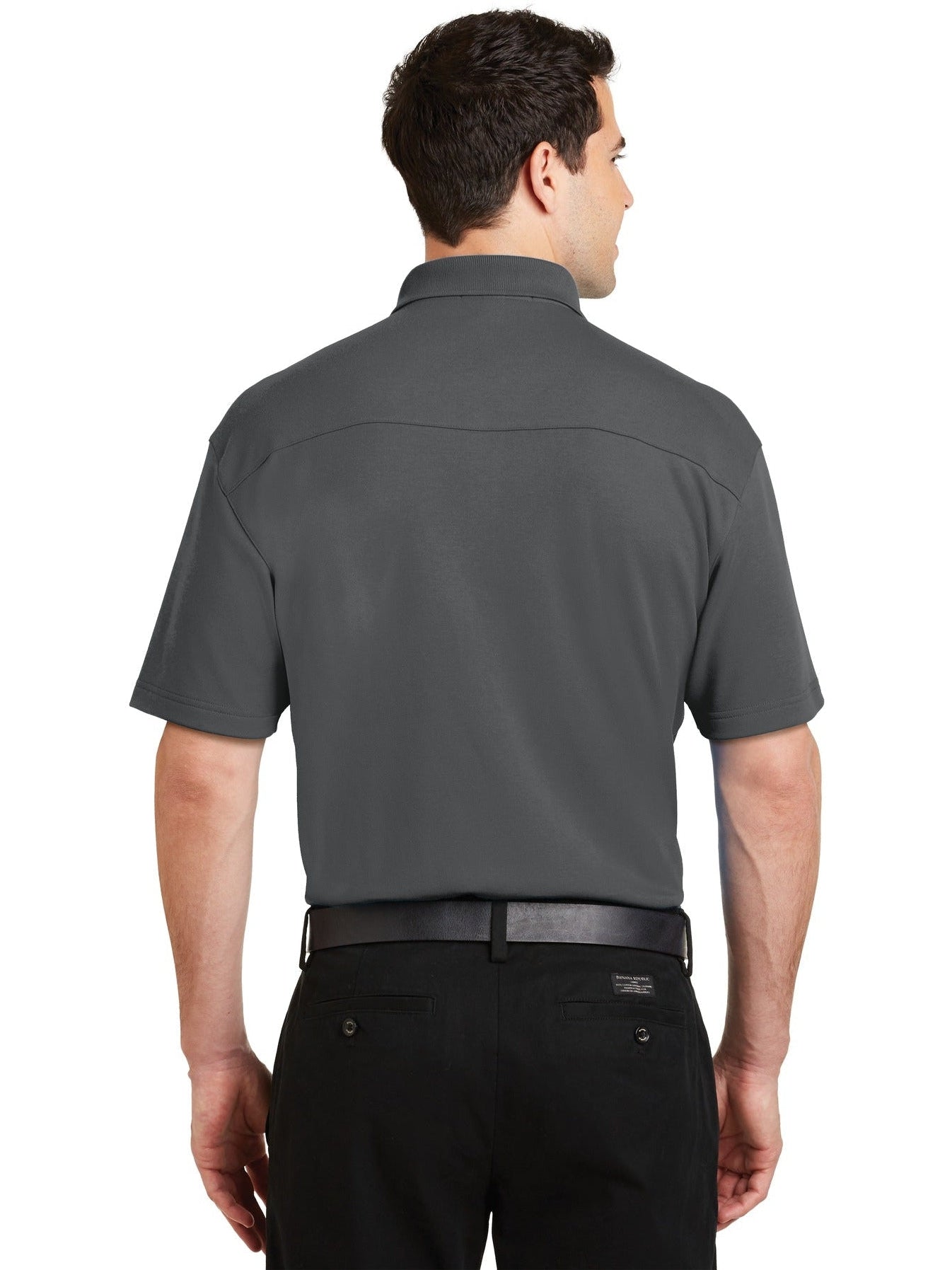 no-logo Port Authority Silk Touch Interlock Performance Polo-Regular-Port Authority-Thread Logic