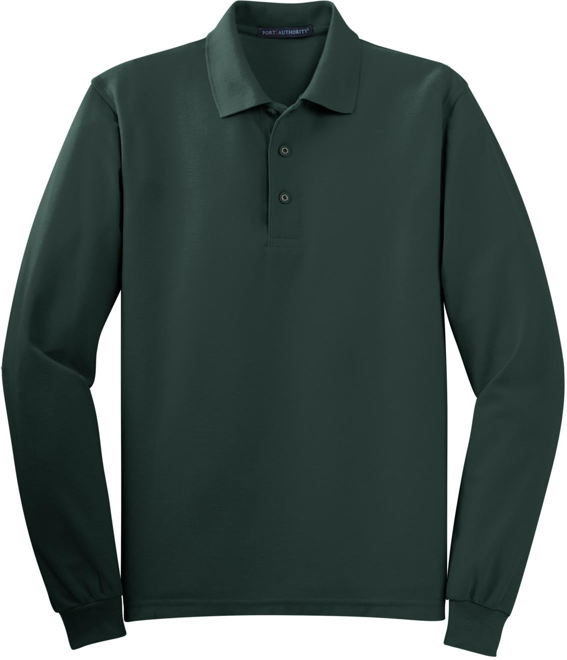 Port Authority Silk Touch Long Sleeve Polo