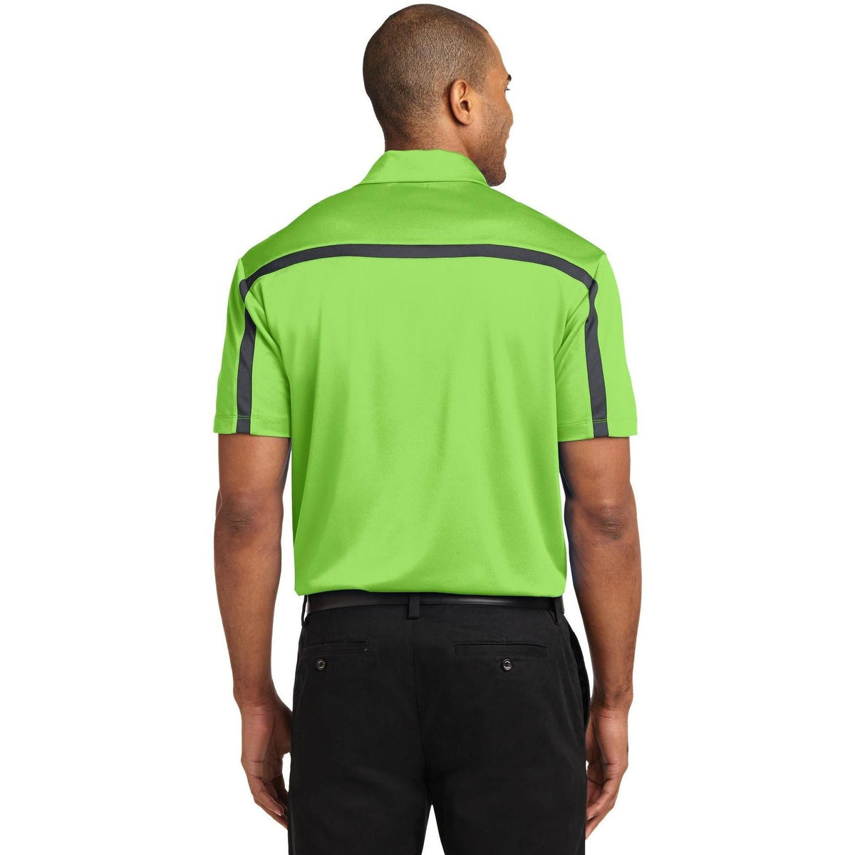 no-logo Port Authority Silk Touch Performance Colorblock Stripe-Regular-Port Authority-Thread Logic