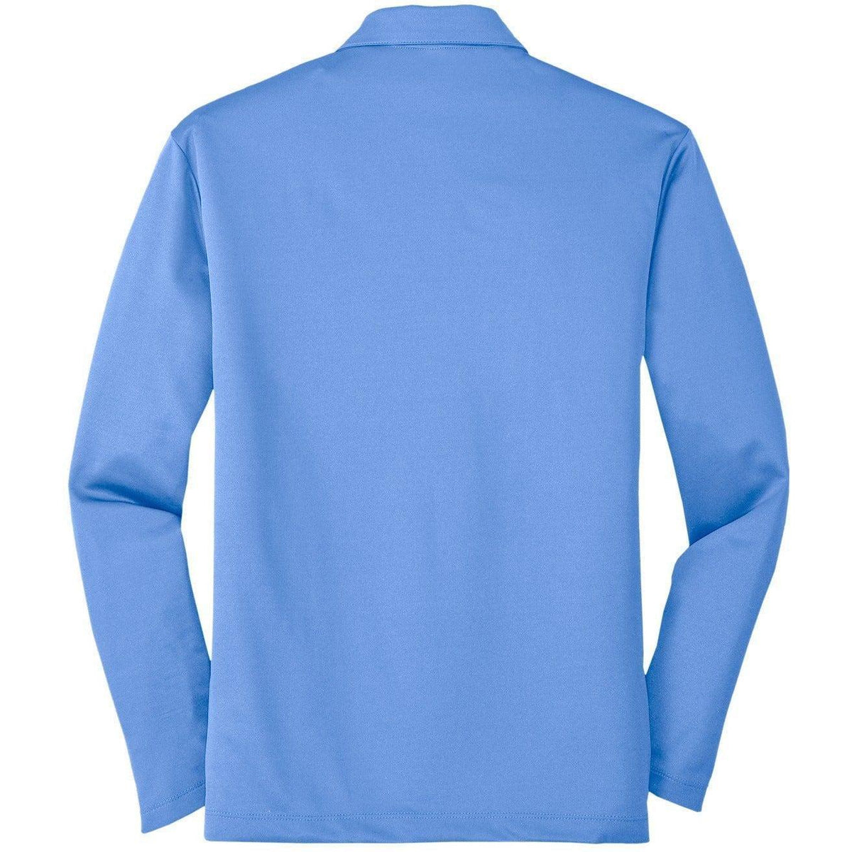 no-logo Port Authority Silk Touch Performance Long Sleeve Polo-Polos-Port Authority-Thread Logic