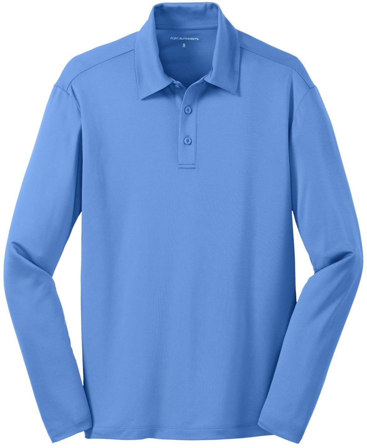 Port Authority Silk Touch Performance Long Sleeve Polo