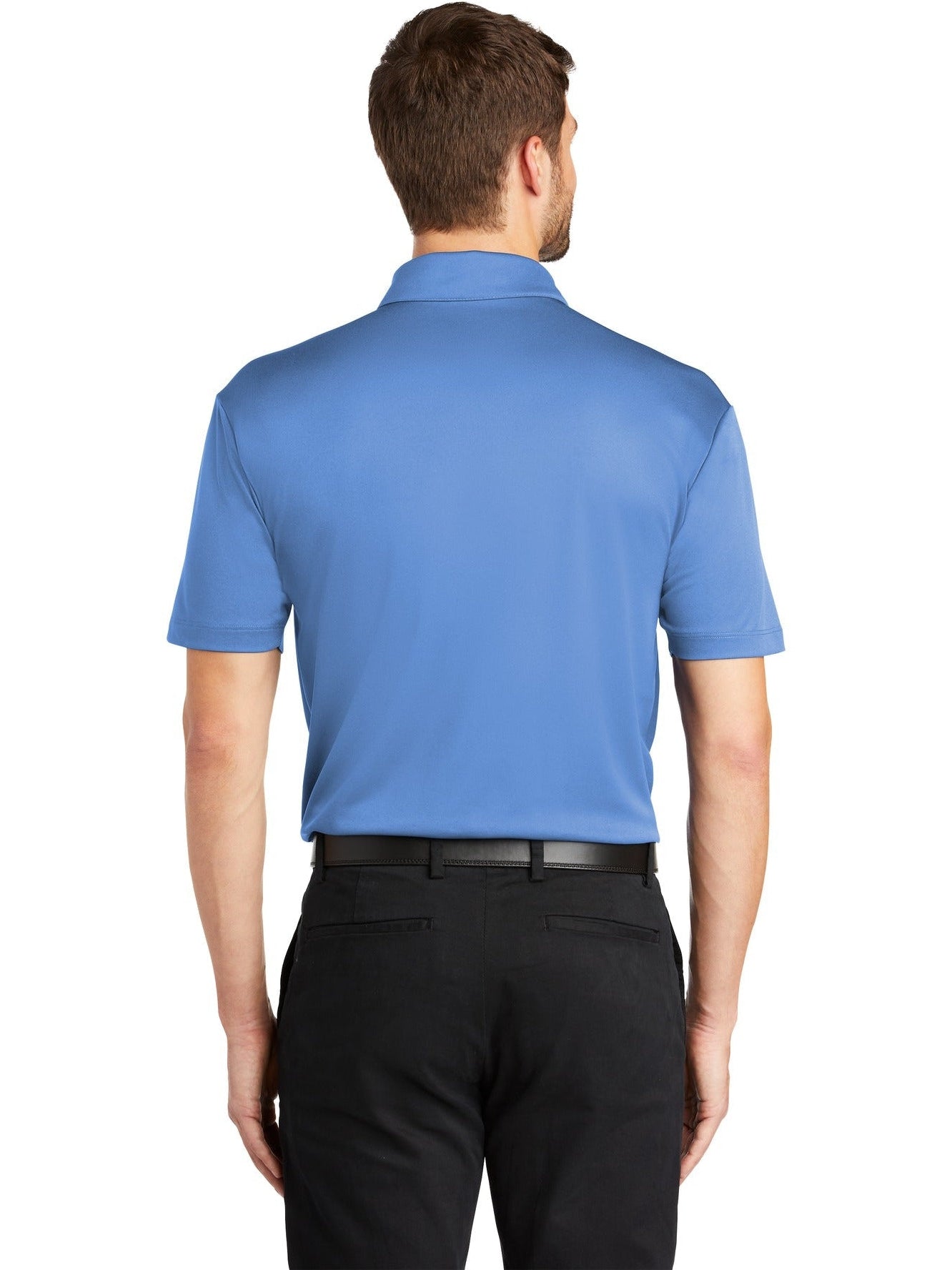 no-logo Port Authority Silk Touch Performance Pocket Polo-Regular-Port Authority-Thread Logic