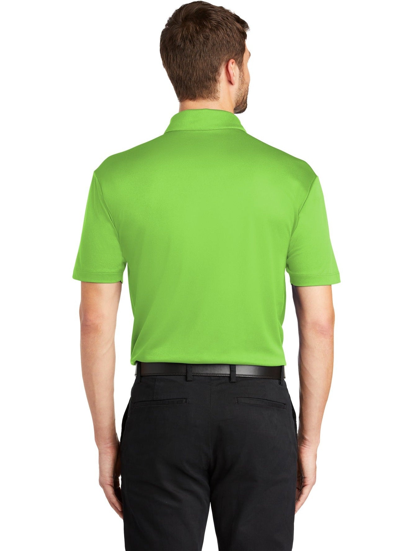 no-logo Port Authority Silk Touch Performance Pocket Polo-Regular-Port Authority-Thread Logic
