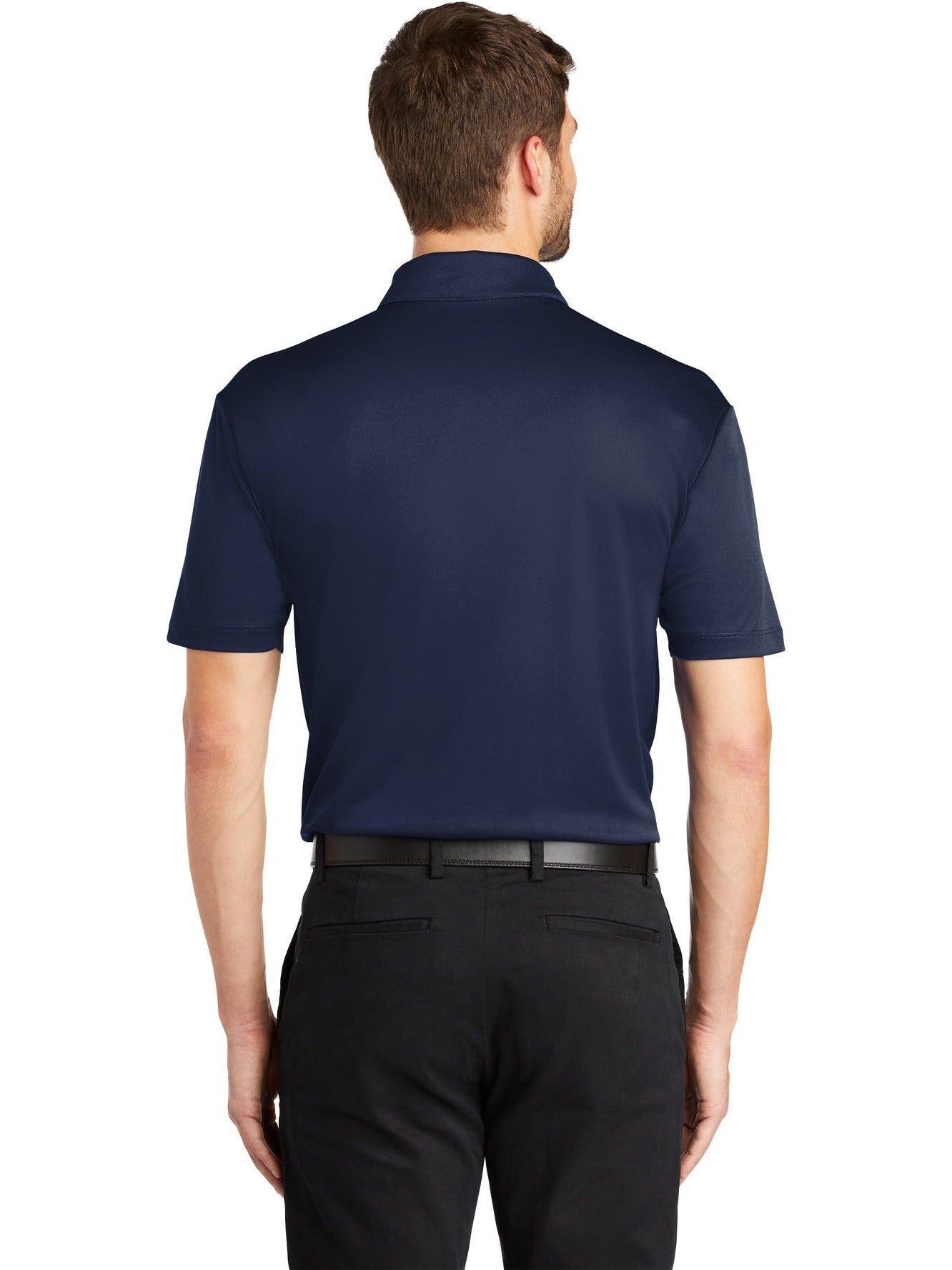 no-logo Port Authority Silk Touch Performance Pocket Polo-Regular-Port Authority-Thread Logic