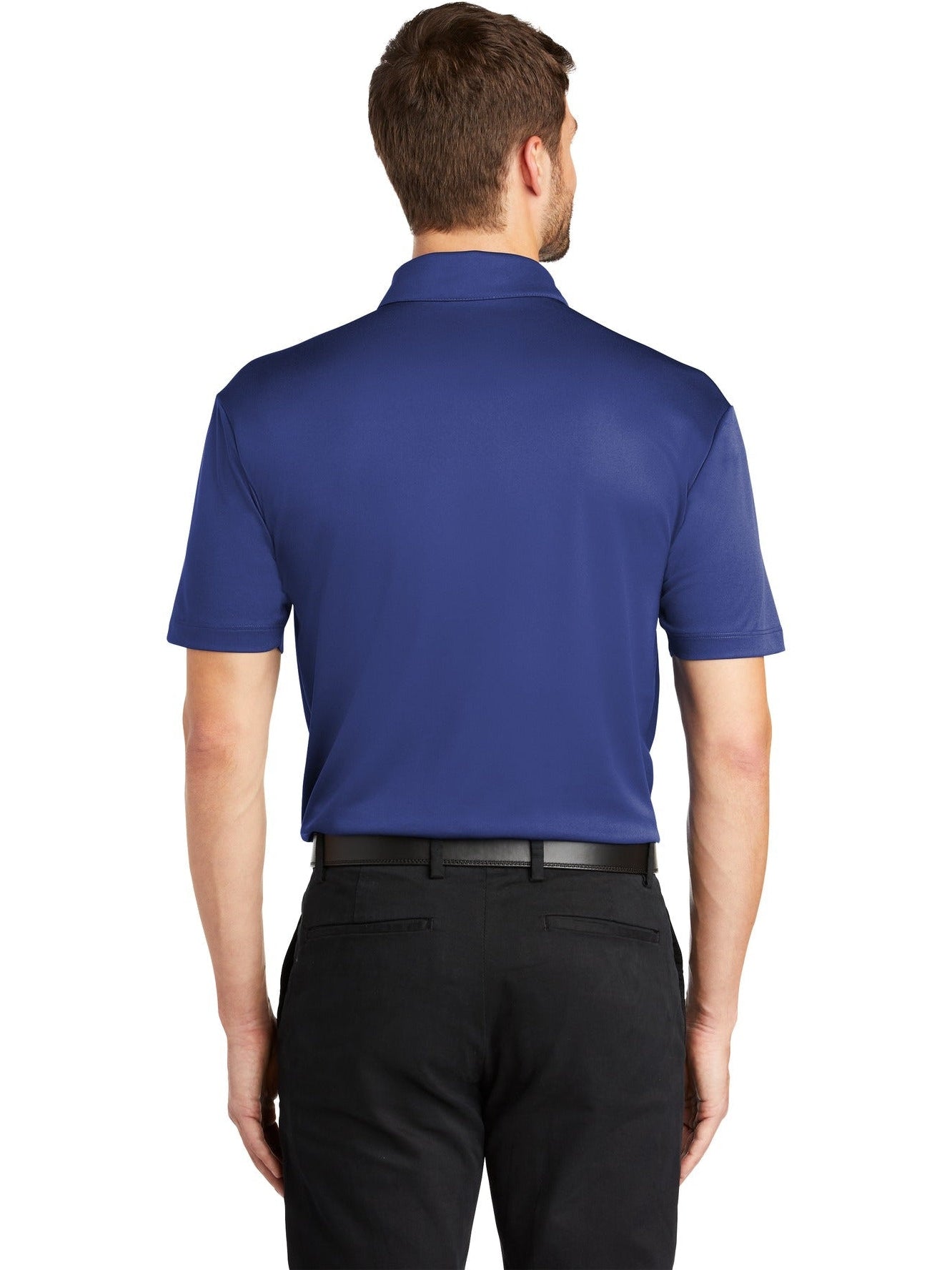 no-logo Port Authority Silk Touch Performance Pocket Polo-Regular-Port Authority-Thread Logic
