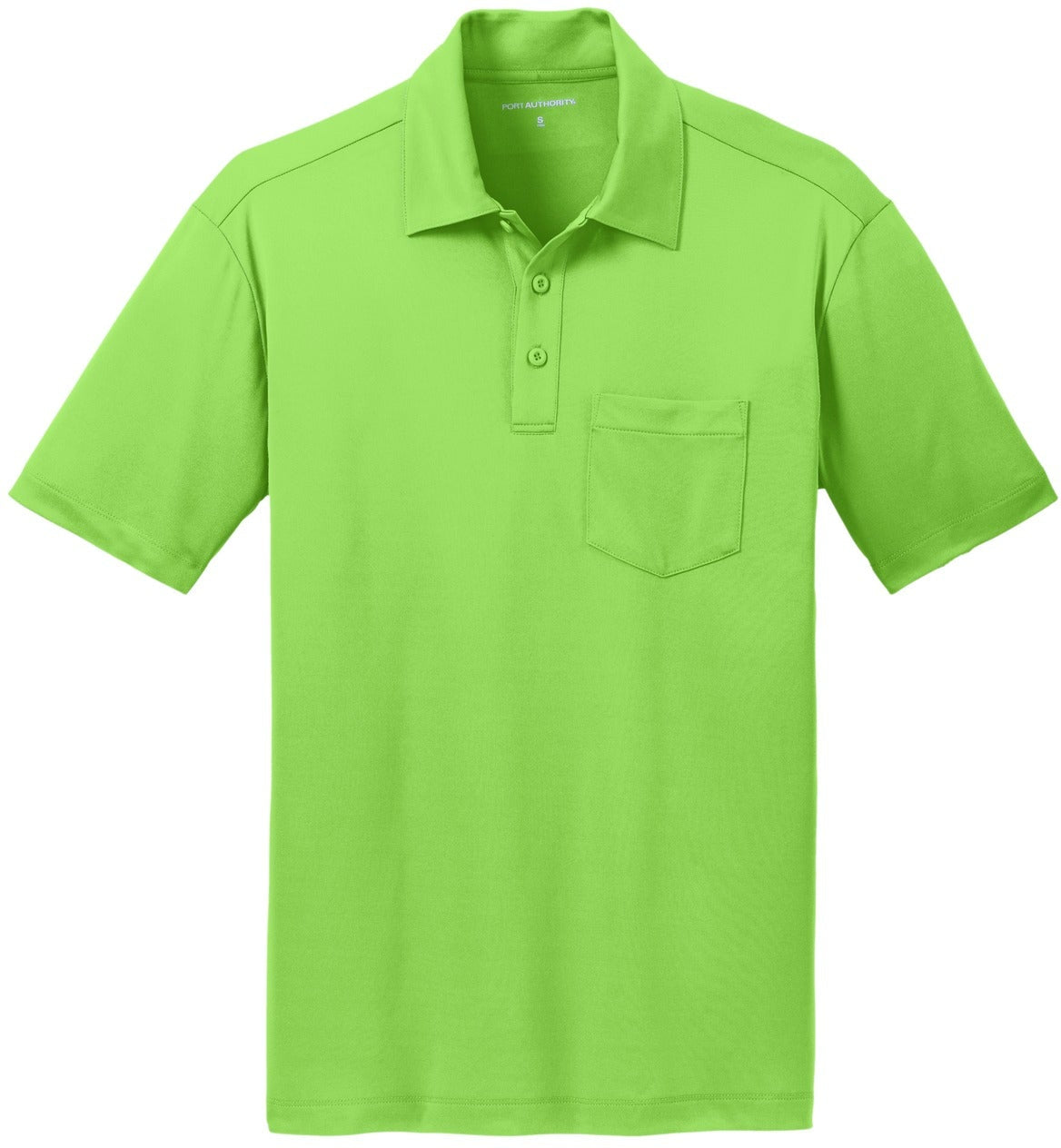 Port Authority Silk Touch Performance Pocket Polo
