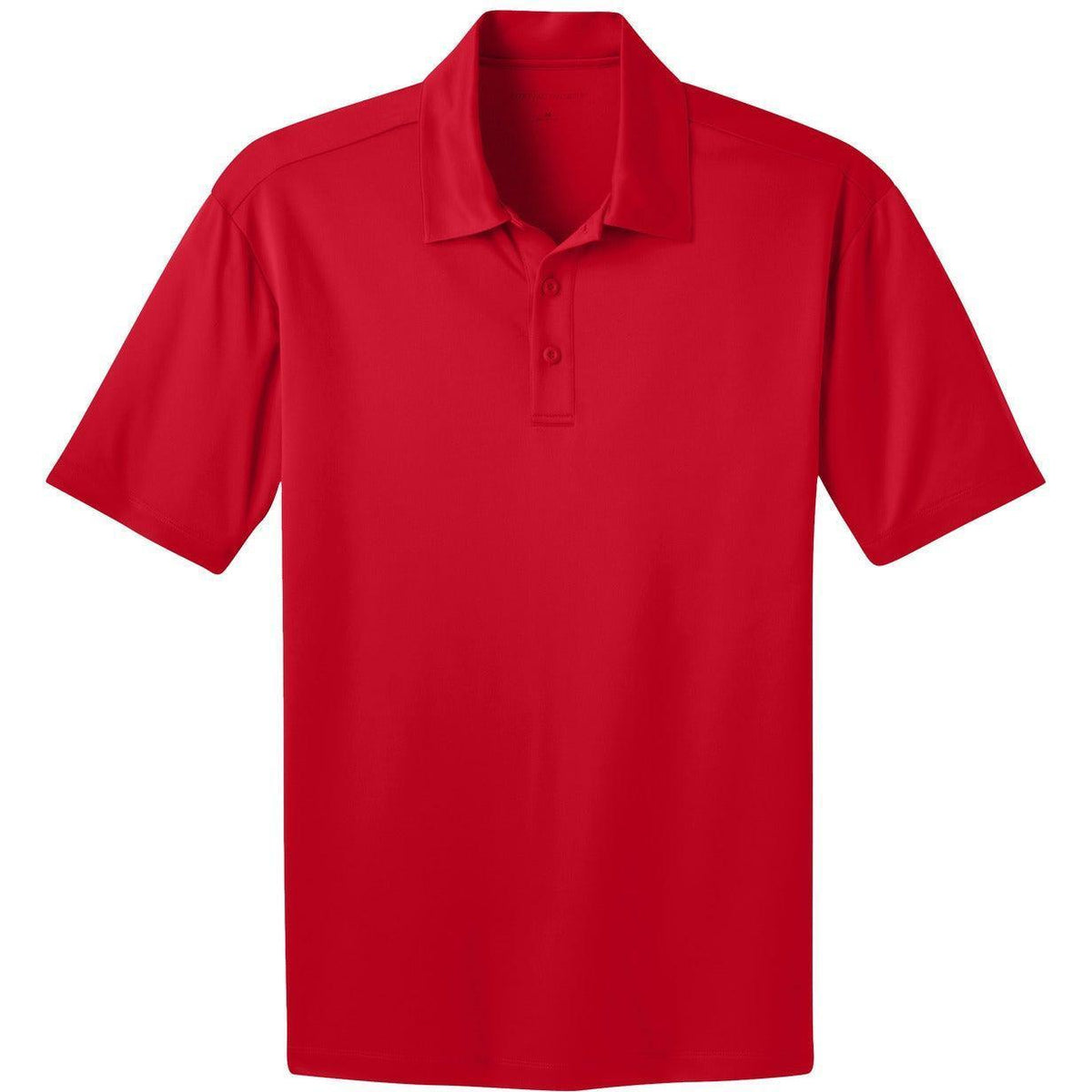 no-logo Port Authority Silk Touch Performance Polo-Regular-Port Authority-Red-S-Thread Logic