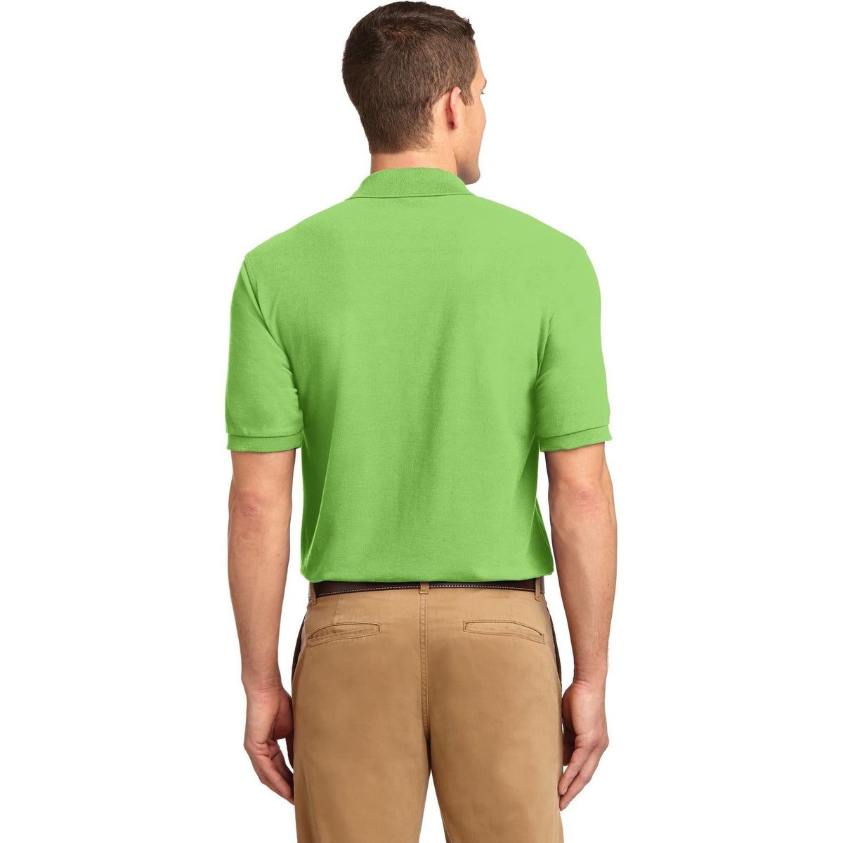 no-logo Port Authority Silk Touch Polo-Regular-Port Authority-Thread Logic
