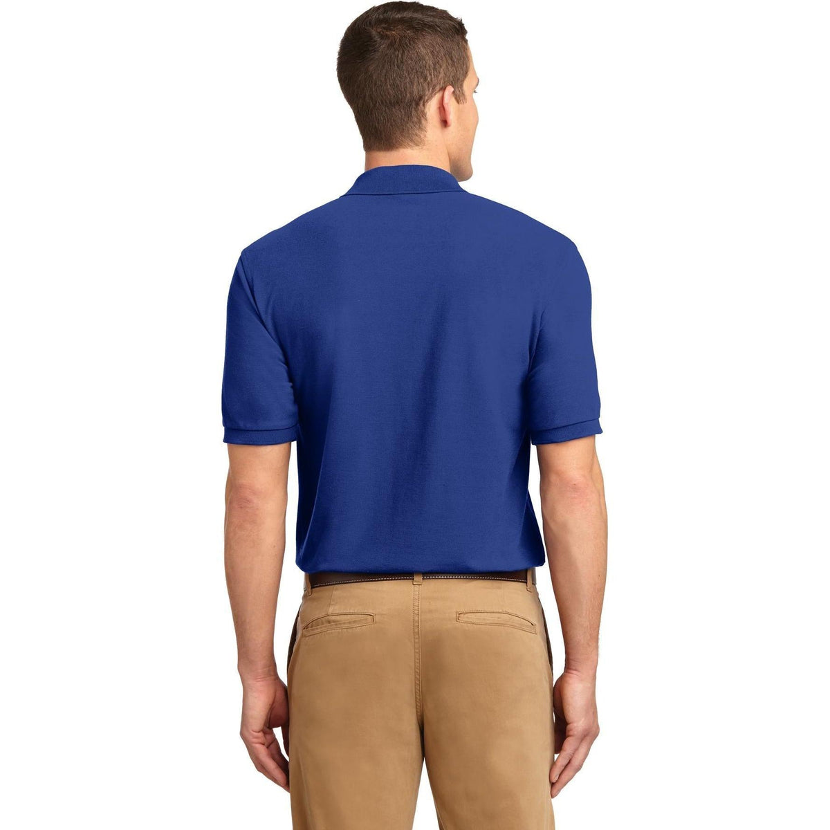 no-logo Port Authority Silk Touch Polo-Regular-Port Authority-Thread Logic