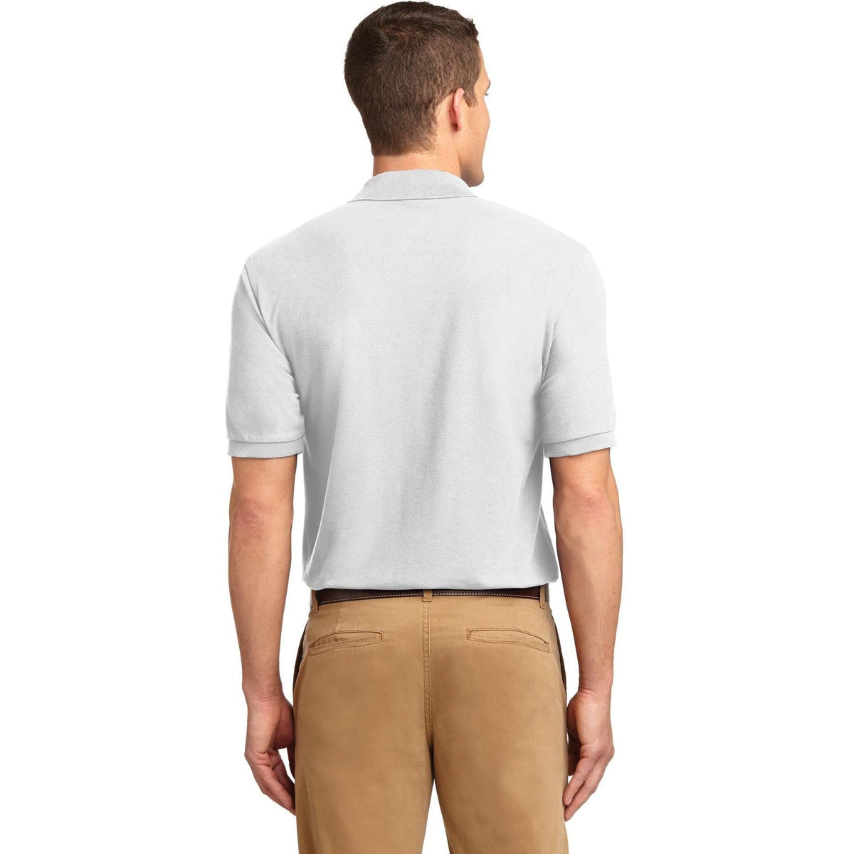 no-logo Port Authority Silk Touch Polo-Regular-Port Authority-Thread Logic