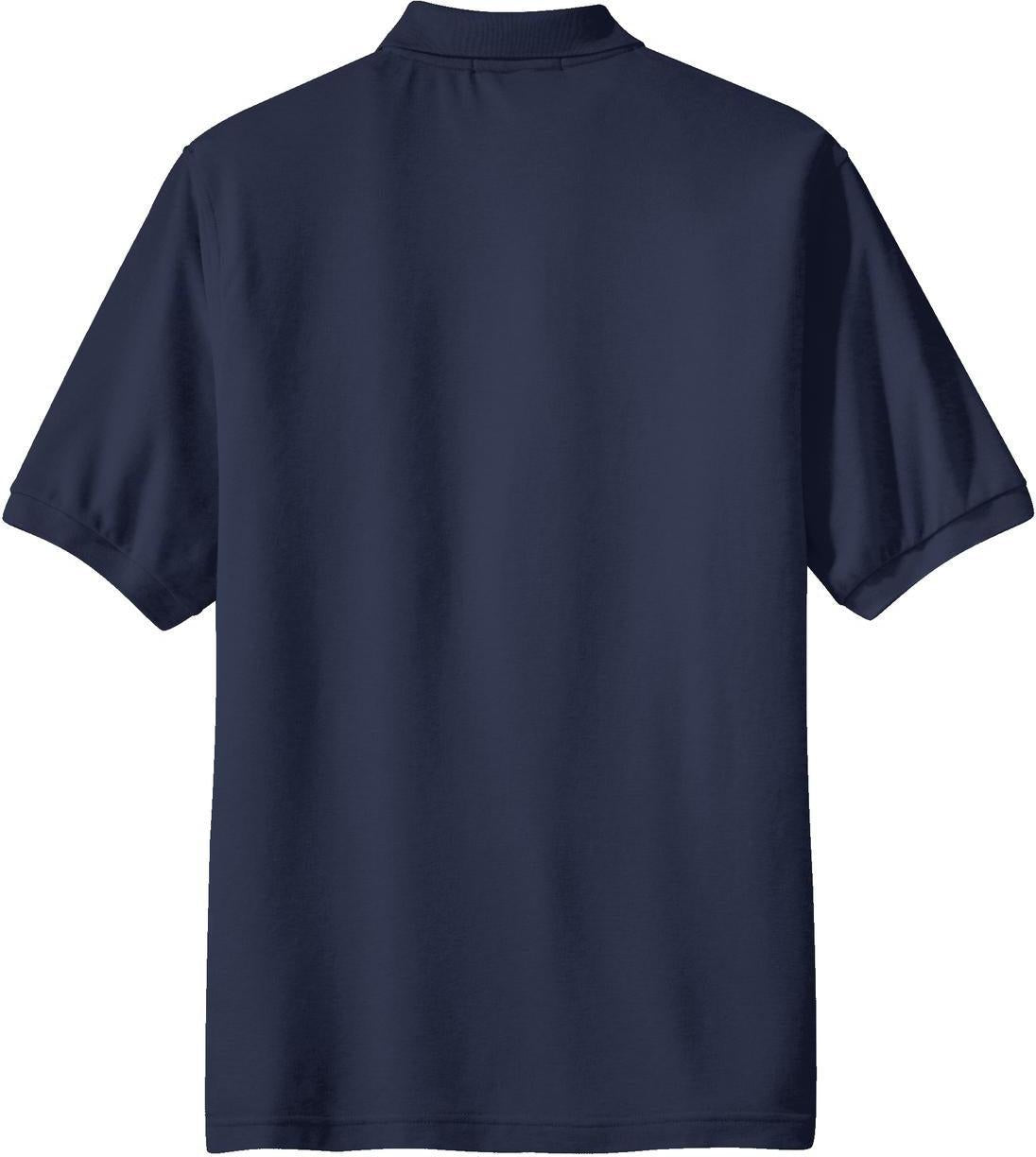 no-logo Port Authority Silk Touch Polo Shirt with Pocket-Regular-Port Authority-Thread Logic