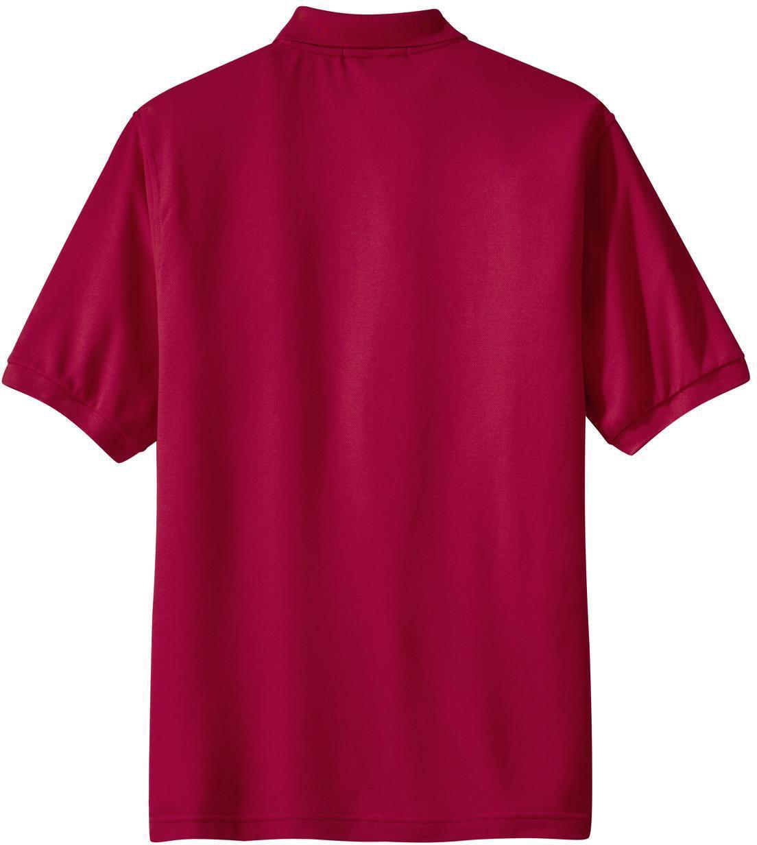 no-logo Port Authority Silk Touch Polo Shirt with Pocket-Regular-Port Authority-Thread Logic