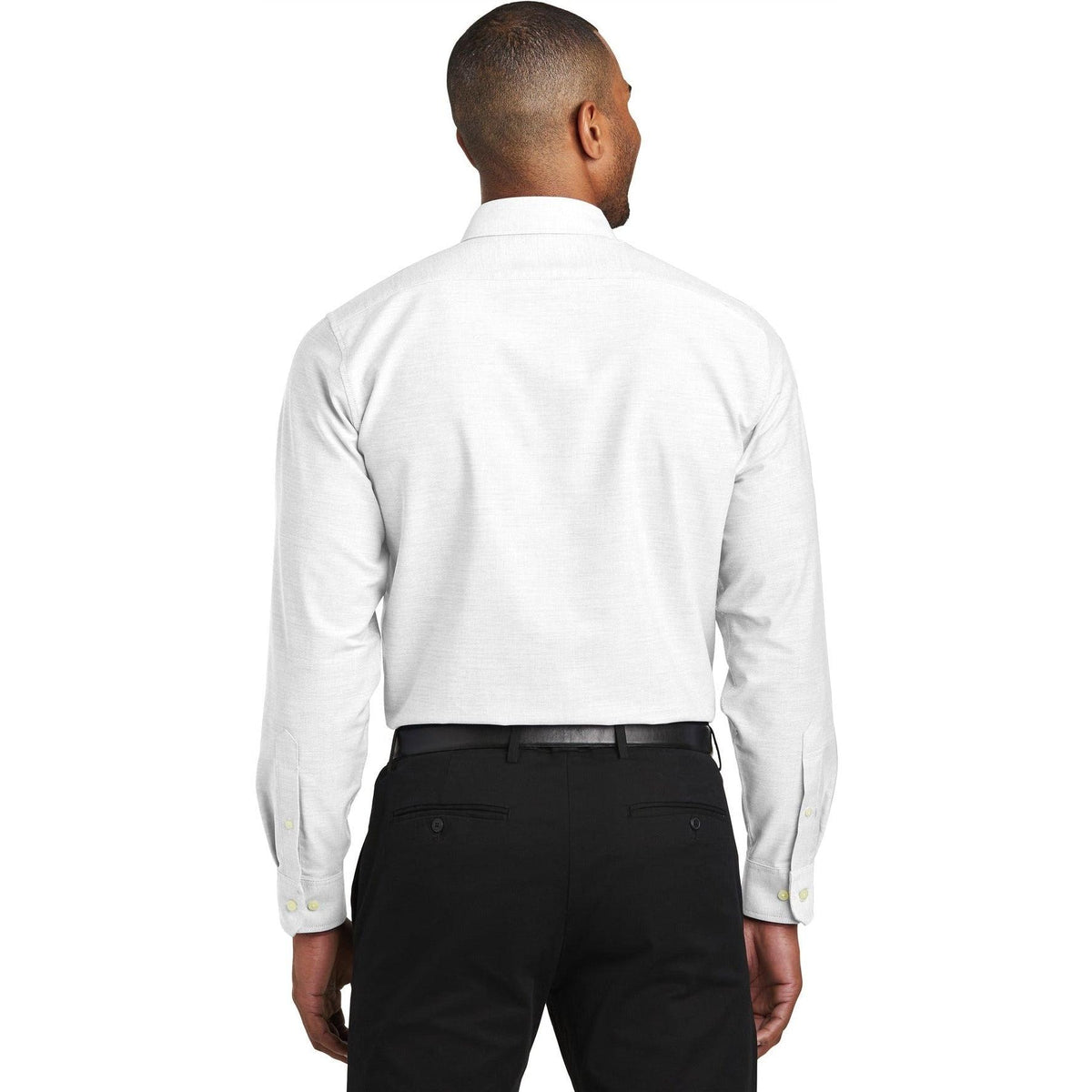 no-logo Port Authority Slim Fit SuperPro Oxford Shirt-Dress Shirts-Port Authority-Thread Logic