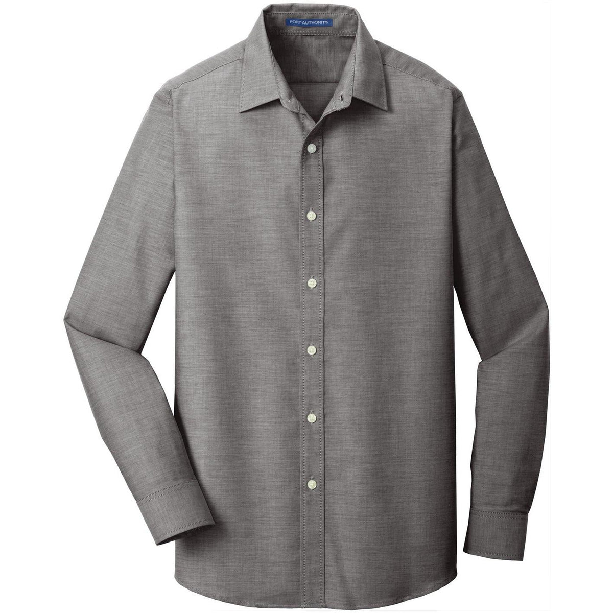no-logo Port Authority Slim Fit SuperPro Oxford Shirt-Dress Shirts-Port Authority-Thread Logic
