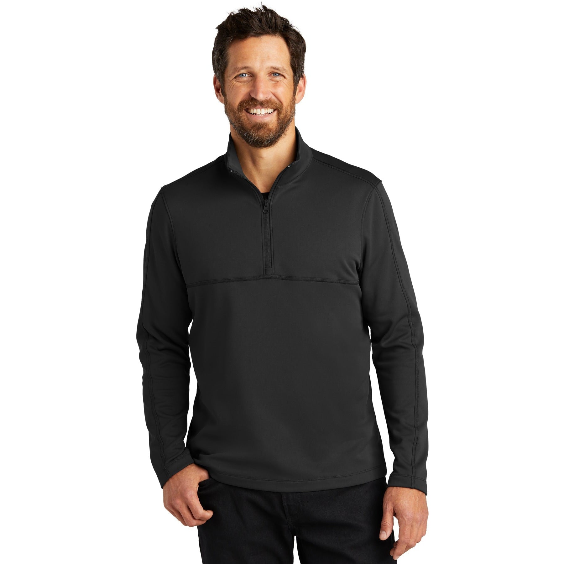 no-logo Port Authority Smooth Fleece 1/4-Zip-Apparel-Port Authority-Thread Logic