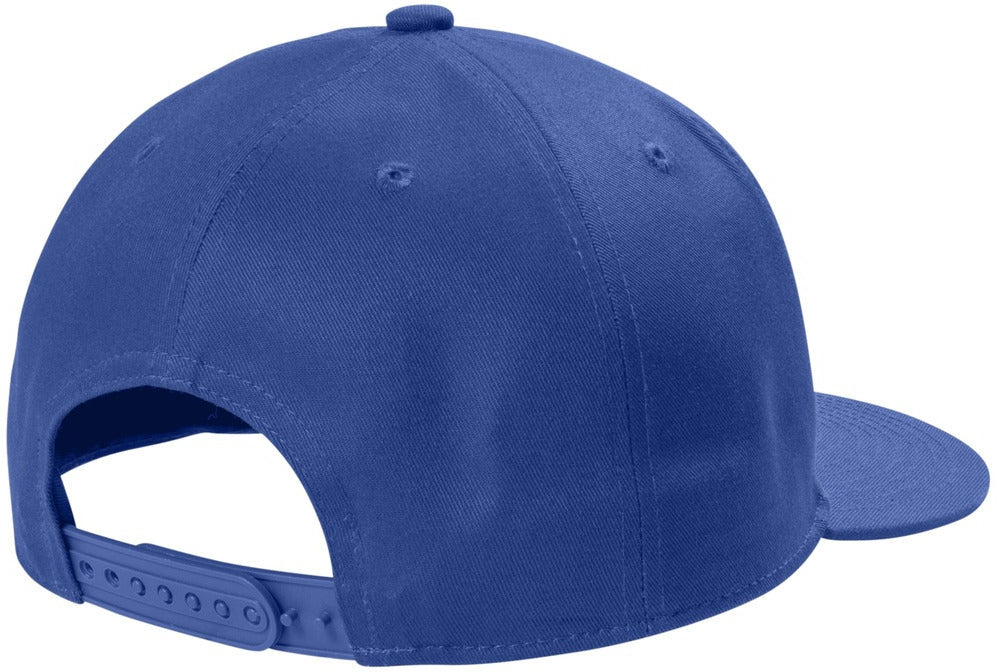 no-logo Port Authority Snapback Flat Bill Cap-Regular-Port Authority-Thread Logic