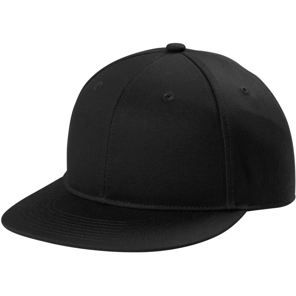 no-logo Port Authority Snapback Flat Bill Cap