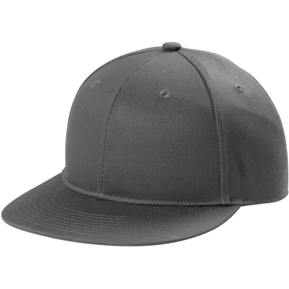no-logo Port Authority Snapback Flat Bill Cap