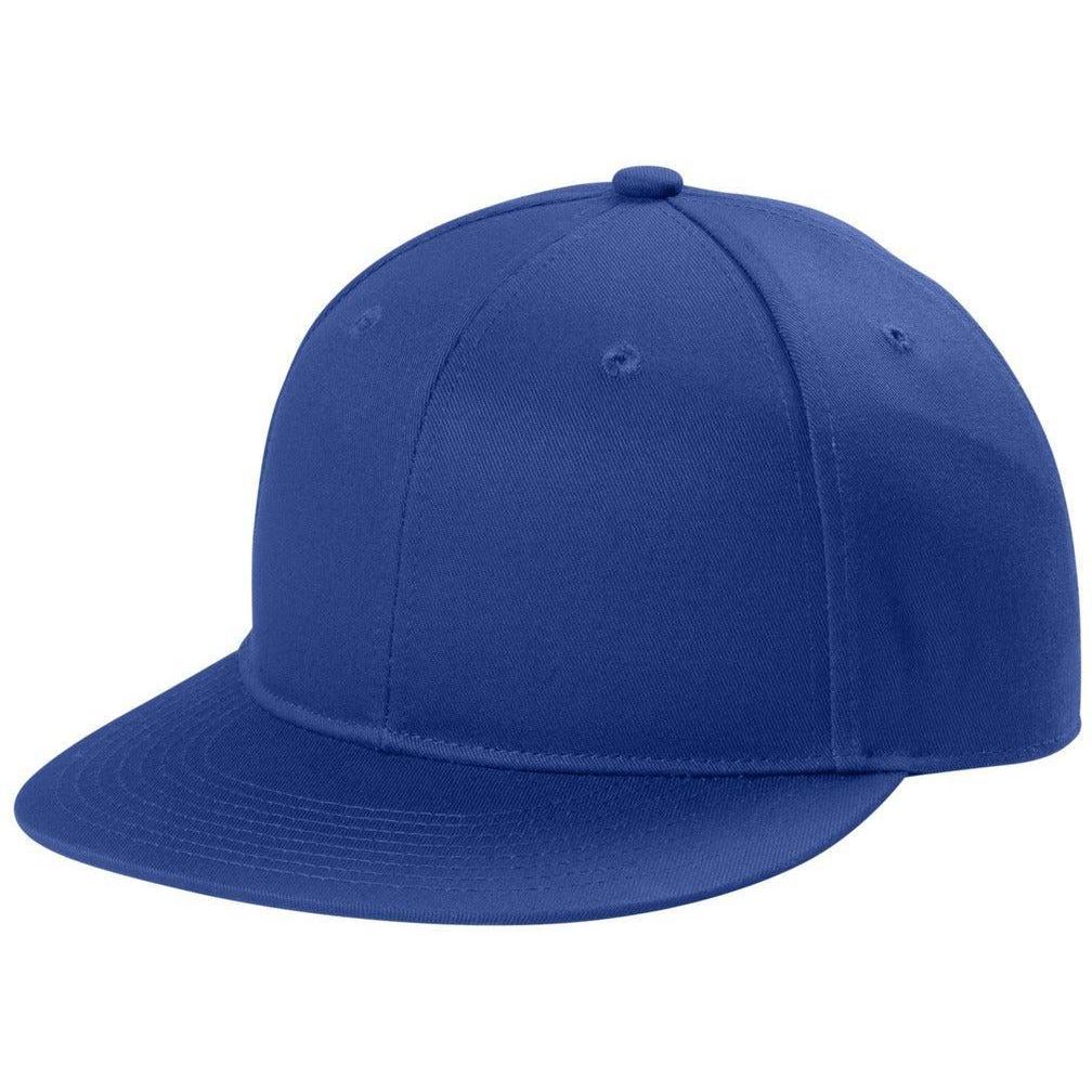 no-logo Port Authority Snapback Flat Bill Cap