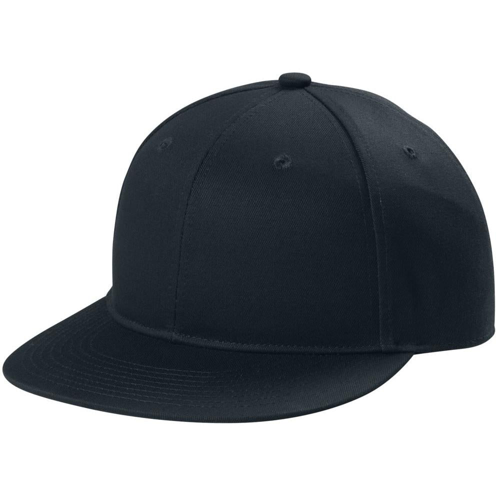 no-logo Port Authority Snapback Flat Bill Cap
