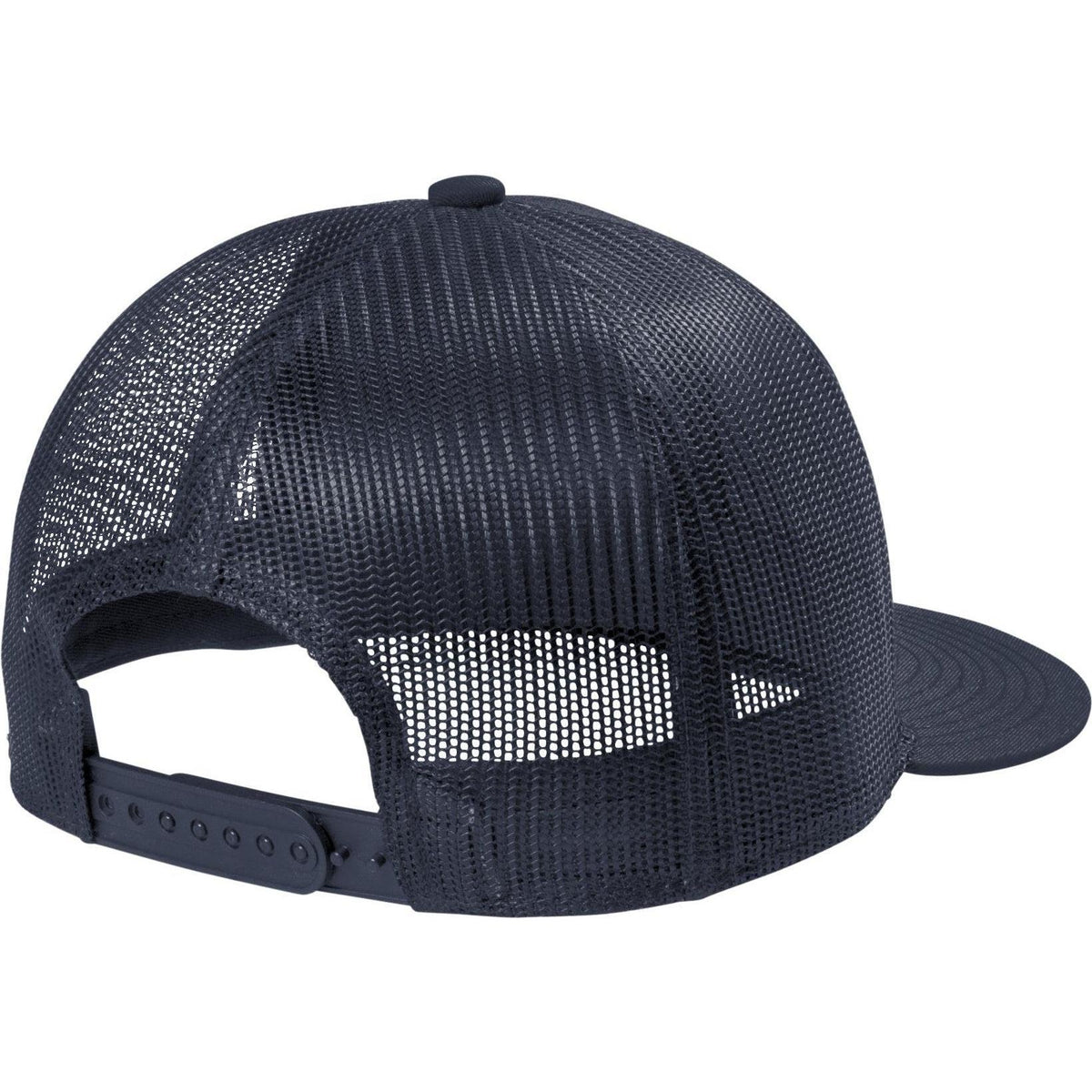 no-logo Port Authority Snapback Flat Bill Trucker Cap-Regular-Port Authority-Thread Logic