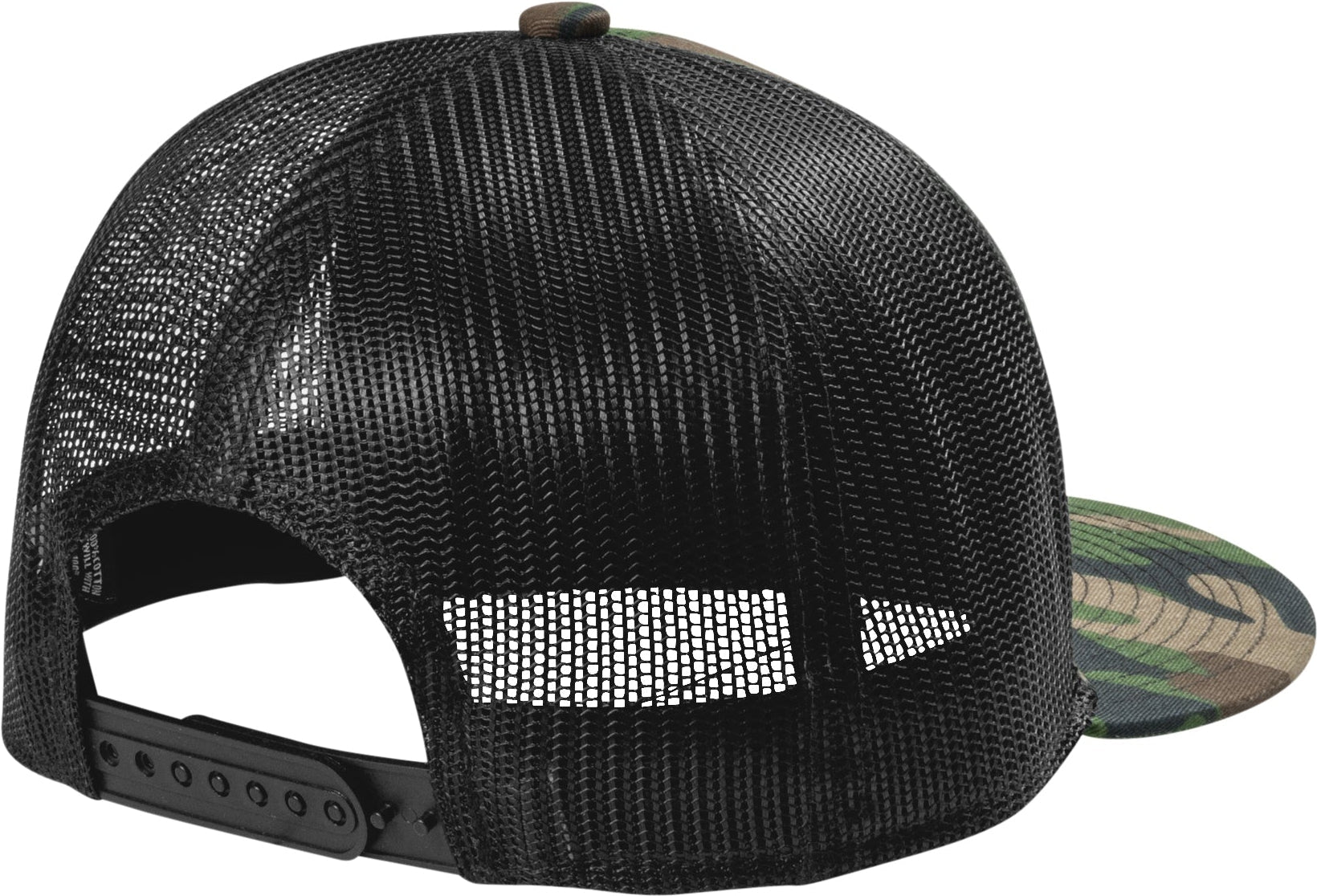 no-logo Port Authority Snapback Flat Bill Trucker Cap-Regular-Port Authority-Thread Logic