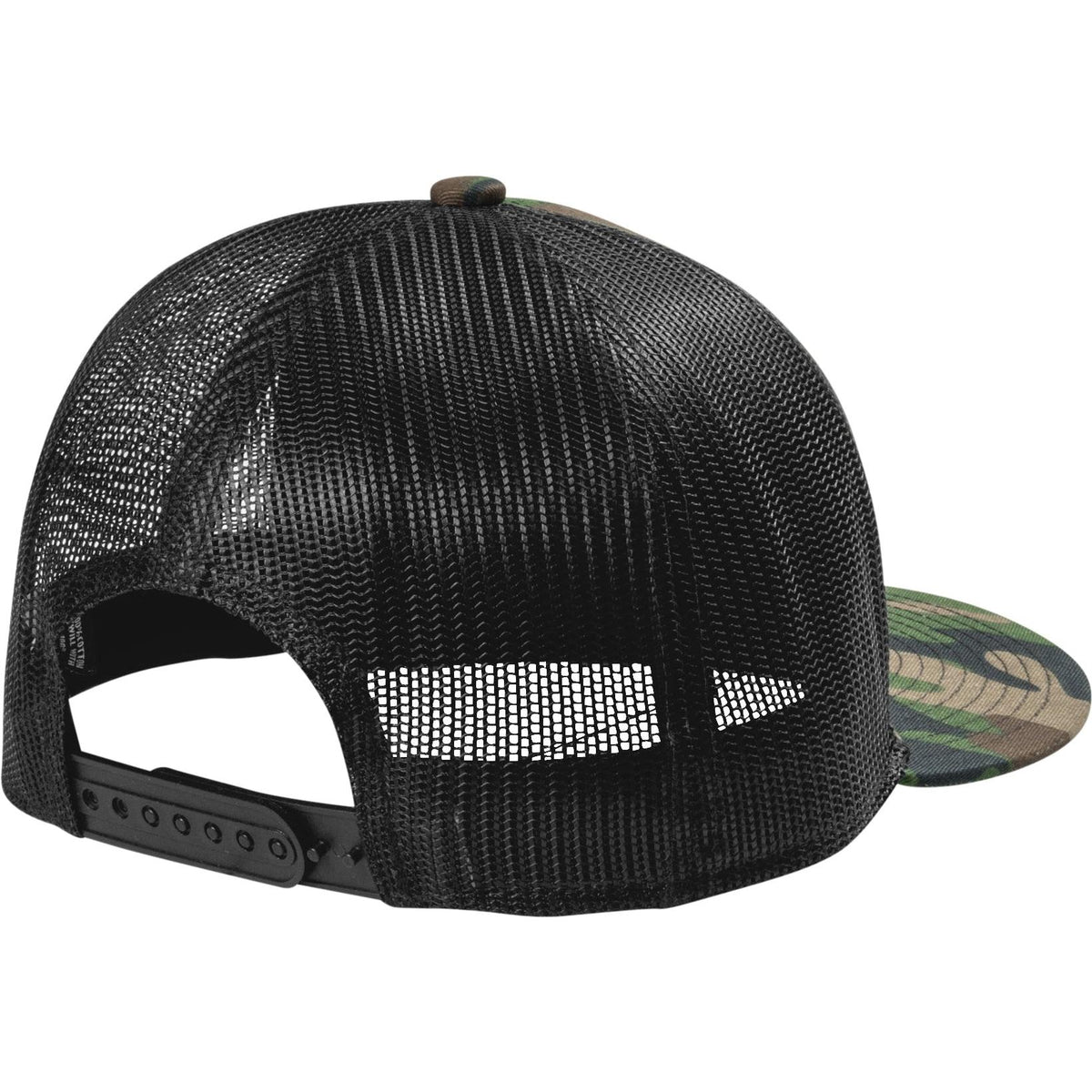 no-logo Port Authority Snapback Flat Bill Trucker Cap-Regular-Port Authority-Thread Logic