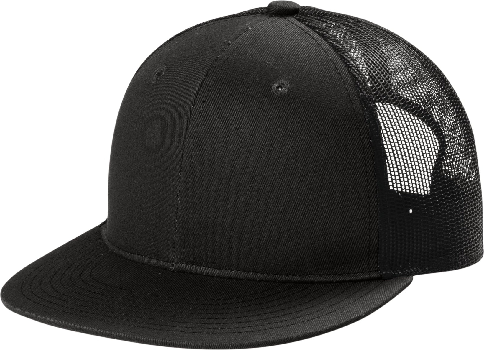 Port Authority Snapback Flat Bill Trucker Cap