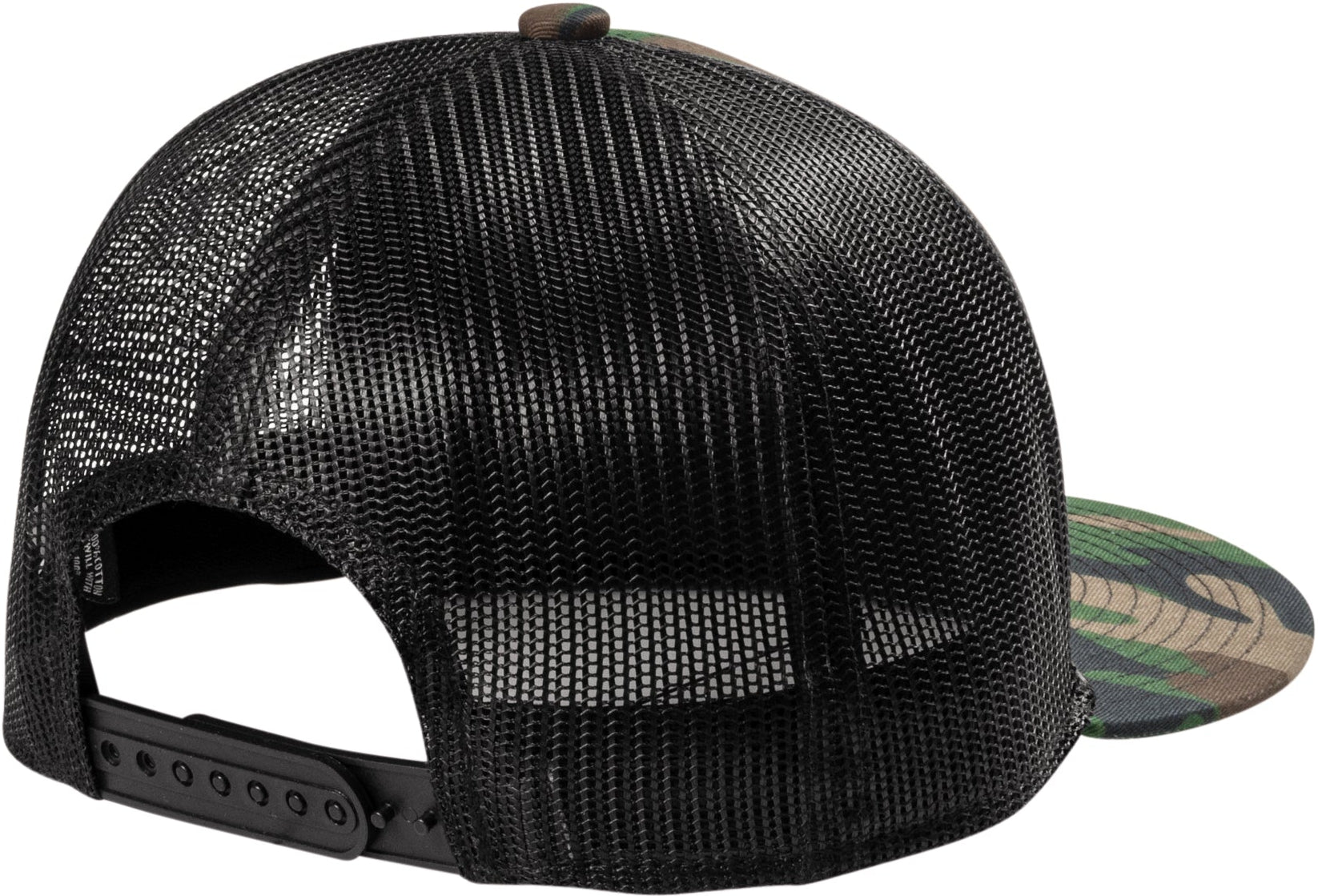 no-logo Port Authority Snapback Flat Bill Trucker Cap-Regular-Port Authority-Thread Logic