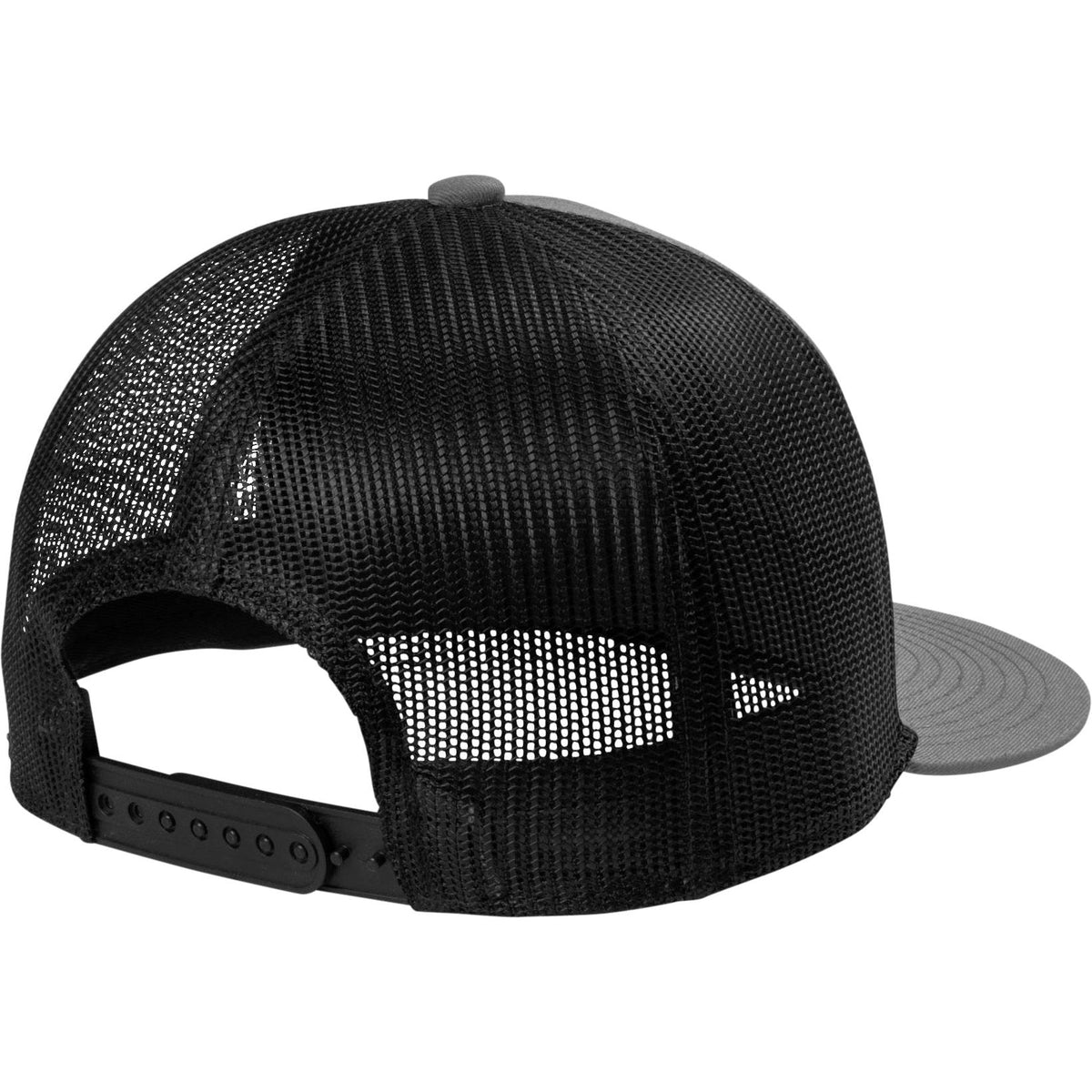 no-logo Port Authority Snapback Flat Bill Trucker Cap-Regular-Port Authority-Thread Logic