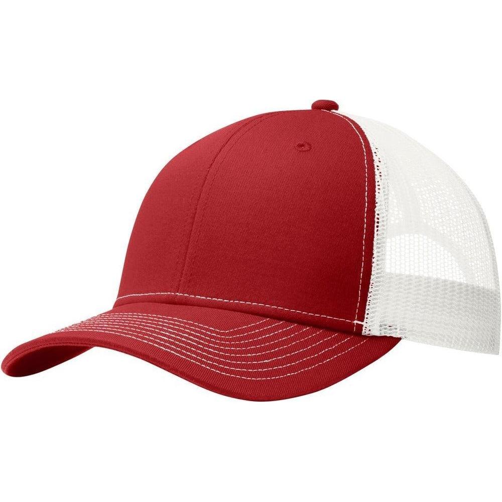 no-logo Port Authority Snapback Trucker Cap-Headwear-Port Authority-Thread Logic