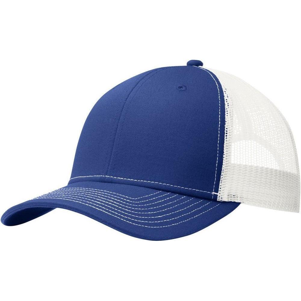 no-logo Port Authority Snapback Trucker Cap-Headwear-Port Authority-Thread Logic