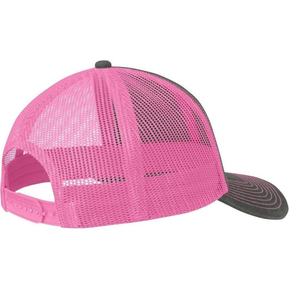 no-logo Port Authority Snapback Trucker Cap-Headwear-Port Authority-Thread Logic