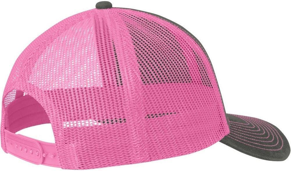 no-logo Port Authority Snapback Trucker Cap-Regular-Port Authority-Thread Logic