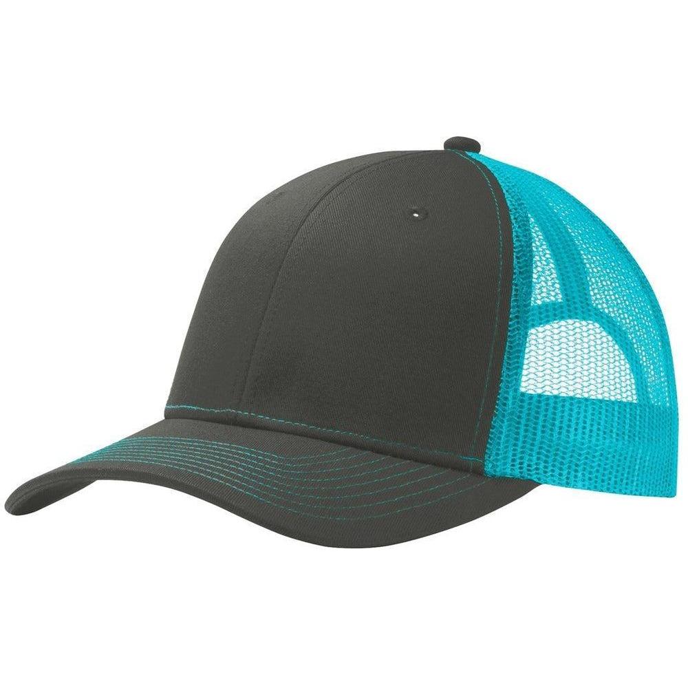no-logo Port Authority Snapback Trucker Cap-Headwear-Port Authority-Thread Logic